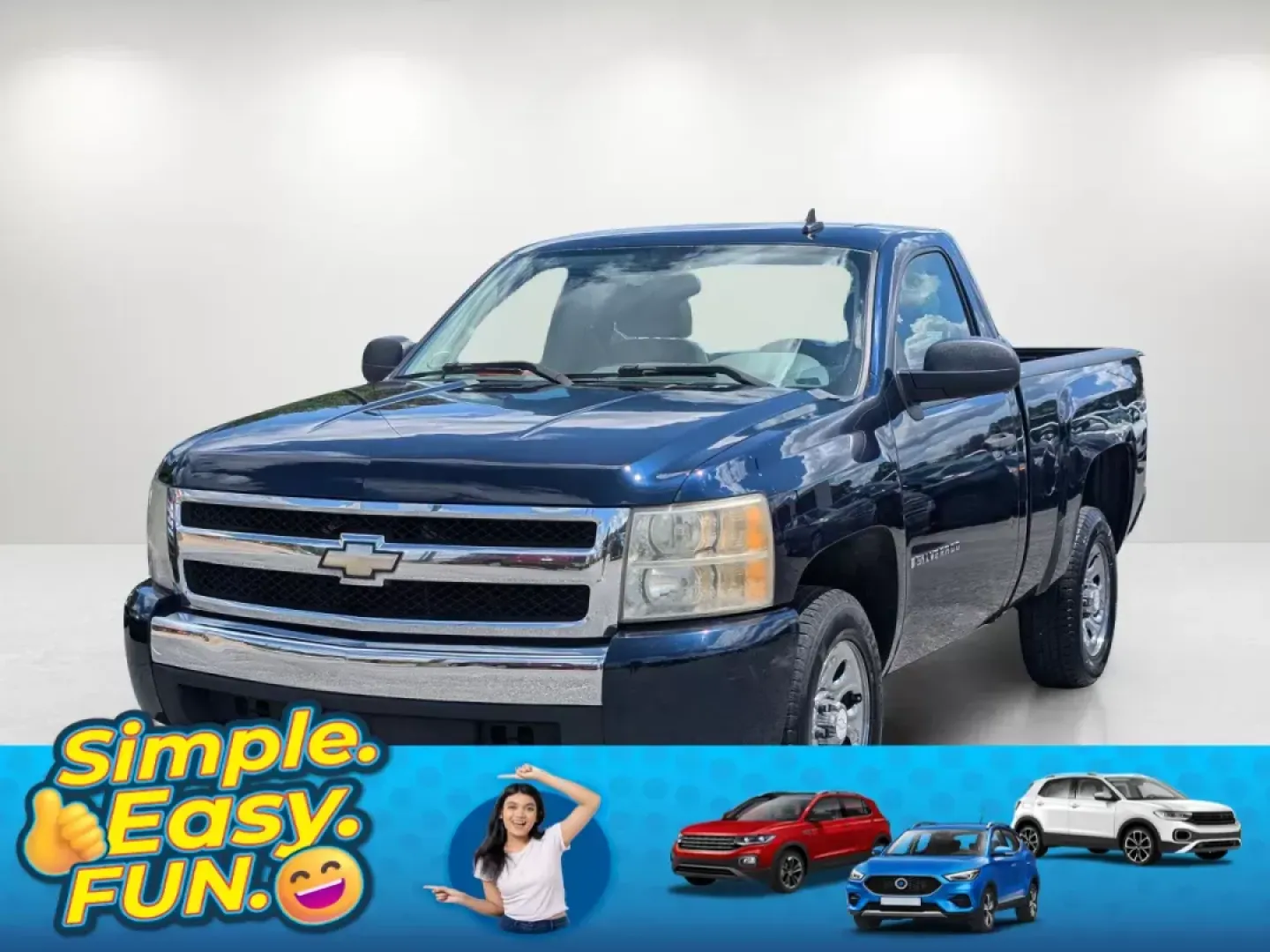 2007 /Dark Titanium Chevrolet Silverado 1500 Work Truck (1GCEC14X67Z) with an Gas V6 4.3L/262 engine, 4-Speed Automatic w/OD transmission, located at 7000 Northlake Connector, Columbus, GA, 31904, (706) 987-8085, 32.524975, -84.978134 - 2007 Chevrolet Silverado 1500 Work Truck - Photo#0