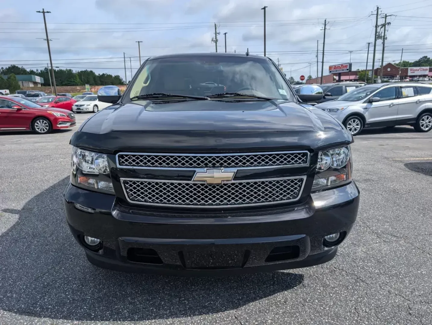 2009 /Light Cashmere/Dark Cashmere Chevrolet Tahoe LTZ (1GNFC33009R) with an Gas/Ethanol V8 5.3L/323 engine, 6-Speed Automatic w/OD transmission, located at 3959 U.S. 80 W, Phenix City, AL, 36870, (334) 297-4885, 32.469296, -85.135185 - 2009 Chevrolet Tahoe LTZ - Photo#1