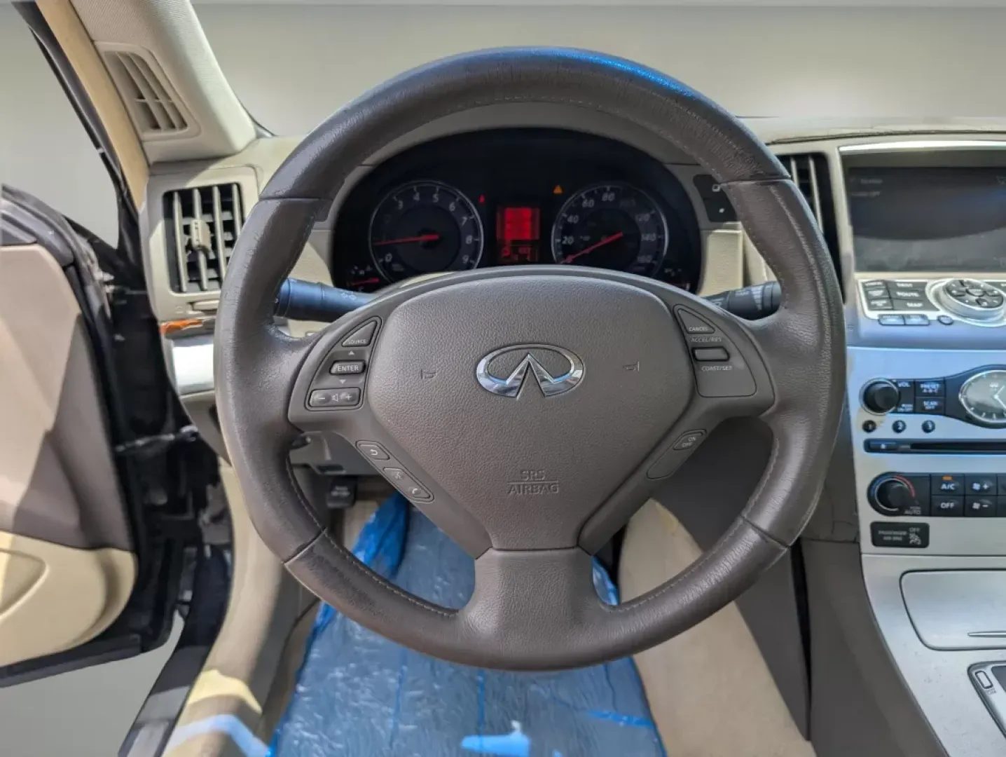 2009 Black Obsidian /Wheat Infiniti G37 Coupe x (JNKCV64F19M) with an Other engine, located at 3959 U.S. 80 W, Phenix City, AL, 36870, (334) 297-4885, 32.469296, -85.135185 - 2009 Infiniti G37 Coupe x - Photo#14