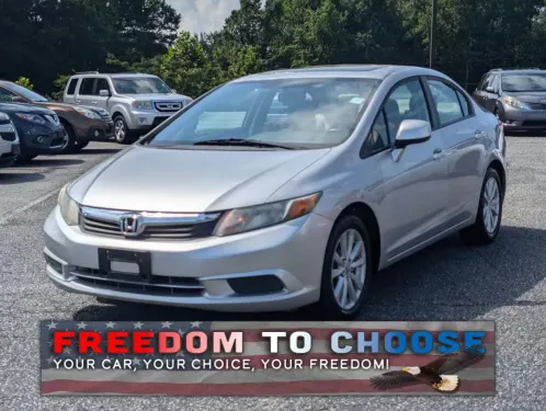 2012 Honda Civic EX Sedan 5-Speed AT