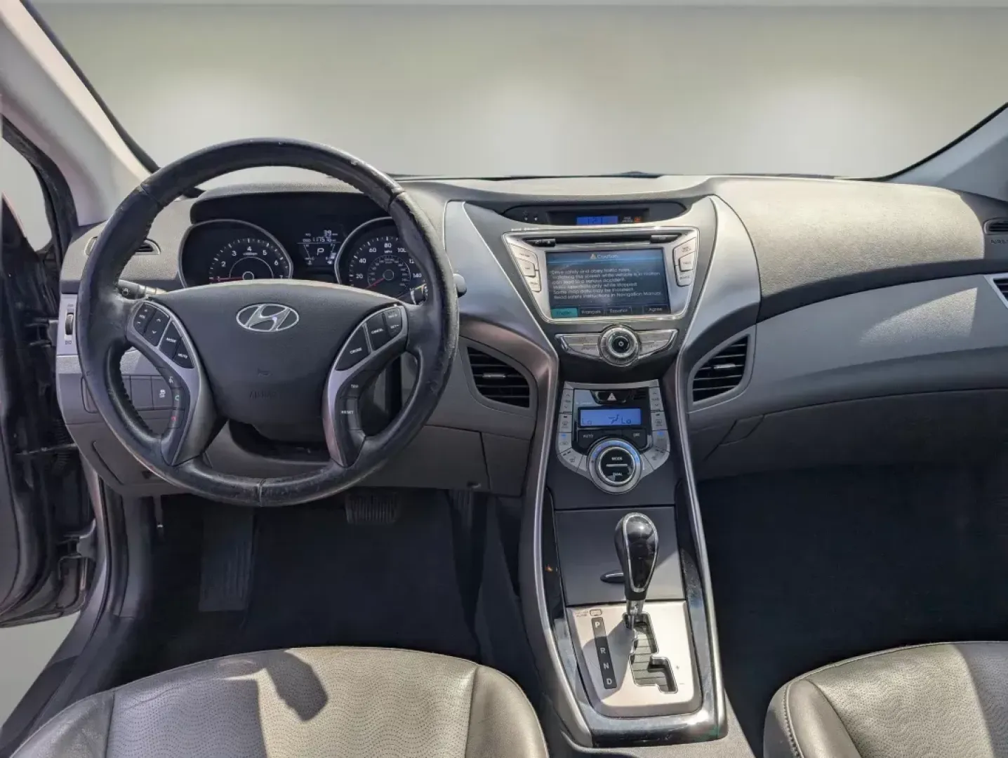 2013 /Gray Hyundai Elantra Limited (5NPDH4AE3DH) with an Gas I4 1.8L/110 engine, 6-Speed Automatic w/Manual Shift transmission, located at 1430 Gateway Drive, Opelika, AL, 36801, (334) 239-0944, 32.637871, -85.409790 - 2013 Hyundai Elantra Limited - Photo#10