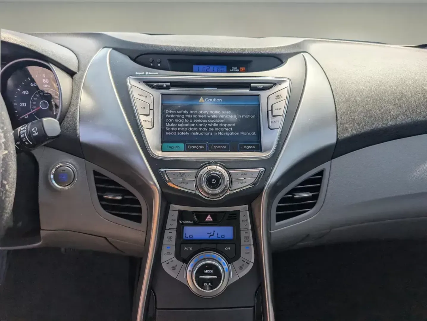 2013 /Gray Hyundai Elantra Limited (5NPDH4AE3DH) with an Gas I4 1.8L/110 engine, 6-Speed Automatic w/Manual Shift transmission, located at 1430 Gateway Drive, Opelika, AL, 36801, (334) 239-0944, 32.637871, -85.409790 - 2013 Hyundai Elantra Limited - Photo#13