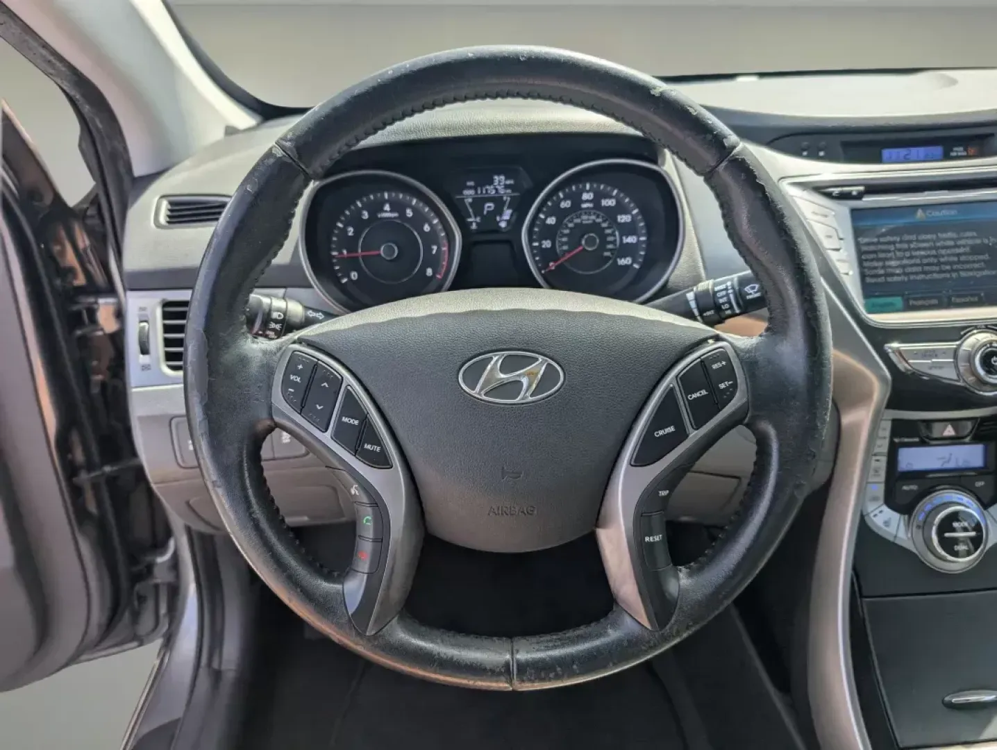 2013 /Gray Hyundai Elantra Limited (5NPDH4AE3DH) with an Gas I4 1.8L/110 engine, 6-Speed Automatic w/Manual Shift transmission, located at 1430 Gateway Drive, Opelika, AL, 36801, (334) 239-0944, 32.637871, -85.409790 - 2013 Hyundai Elantra Limited - Photo#14