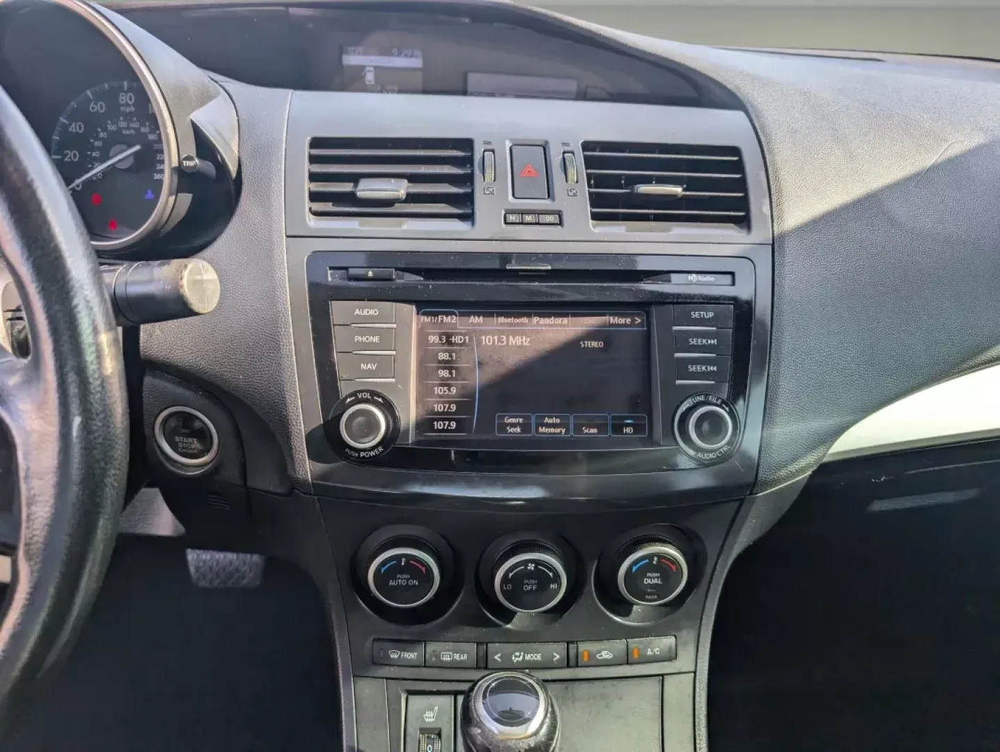 2013 Mazda Mazda3 i Grand Touring (JM1BL1W73D1) with an Gas I4 2.0L/122 engine, 6-Speed Automatic transmission, located at 3959 U.S. 80 W, Phenix City, AL, 36870, (334) 297-4885, 32.469296, -85.135185 - 2013 Mazda Mazda3 i Grand Touring - Photo#12