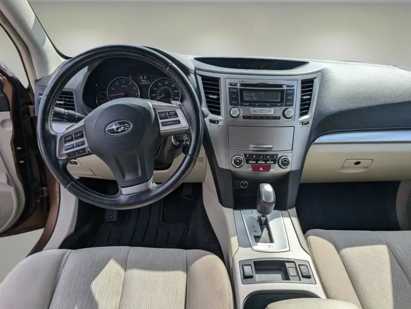 2013 /Ivory Striated Subaru Outback 2.5i Premium (4S4BRCCCXD3) with an Other engine, located at 1430 Gateway Drive, Opelika, AL, 36801, (334) 239-0944, 32.637871, -85.409790 - 2013 Subaru Outback 2.5i Premium - Photo#12
