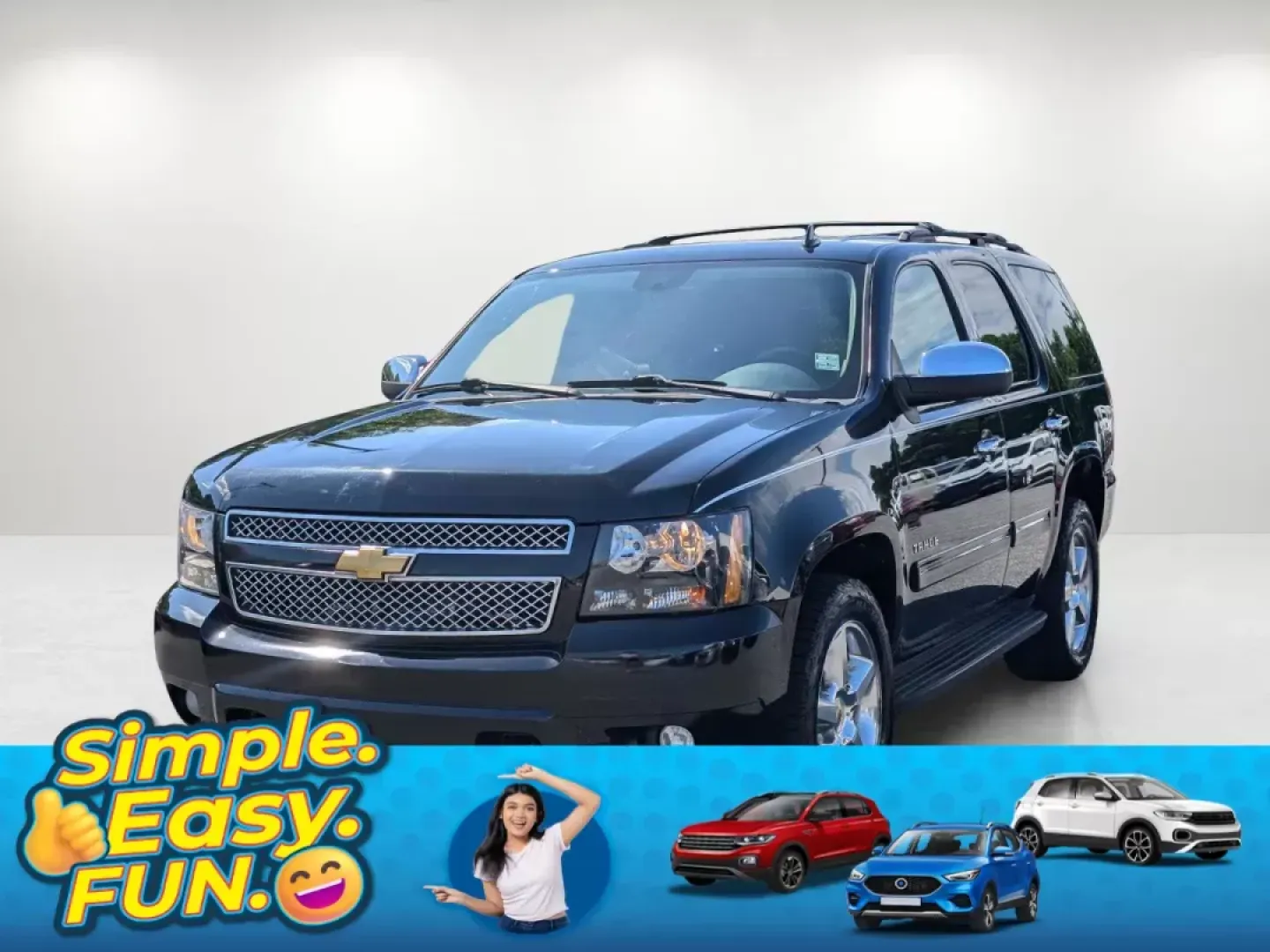 2014 /Ebony Chevrolet Tahoe LT (1GNSCBE07ER) with an Gas/Ethanol V8 5.3L/323 engine, 6-Speed Automatic transmission, located at 7000 Northlake Connector, Columbus, GA, 31904, (706) 987-8085, 32.524975, -84.978134 - 2014 Chevrolet Tahoe LT - Photo#0