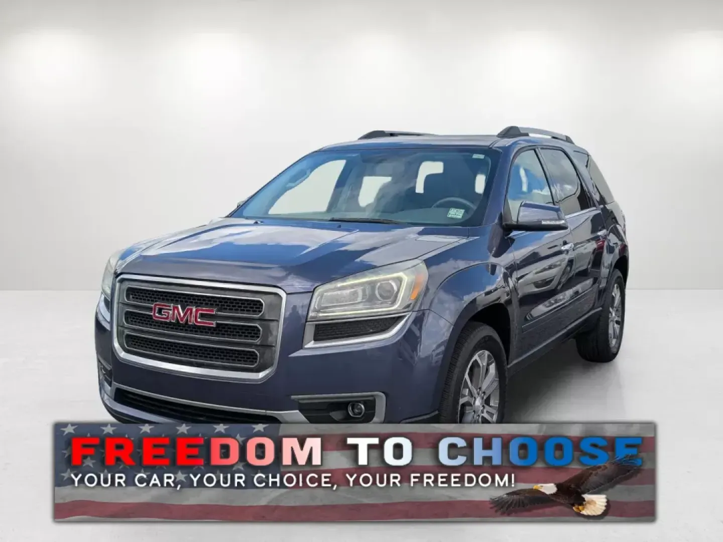 2014 /Light Titanium GMC Acadia SLT (1GKKRRKD0EJ) with an Gas V6 3.6L/220 engine, 6-Speed Automatic transmission, located at 804 22nd Ave, Phenix City, AL, 36870, (334) 297-1860, 32.484749, -85.024475 - **Discover Your Next Adventure with the 2014 GMC Acadia SLT at Gils Auto - Phenix City #2!**<br /> <br /> Are you in the market for a spacious, reliable SUV that can take your family on weekend getaways or make those long commutes a breeze? Look no further than the 2014 GMC Acadia SLT, available now - Photo#0