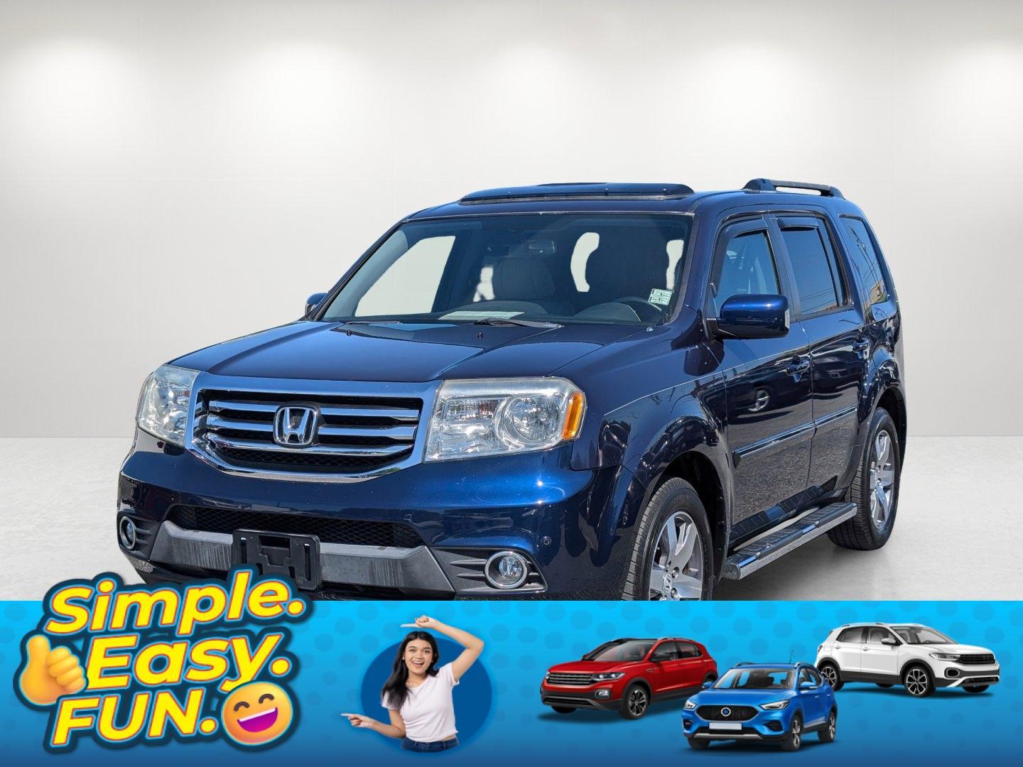 2014 Honda Pilot Touring (5FNYF3H99EB) with an Regular Unleaded V-6 3.5 L/212 engine, 5-Speed Automatic w/OD transmission, located at 7000 Northlake Connector, Columbus, GA, 31904, (706) 987-8085, 32.524975, -84.978134 - 2014 Honda Pilot Touring - Photo#0