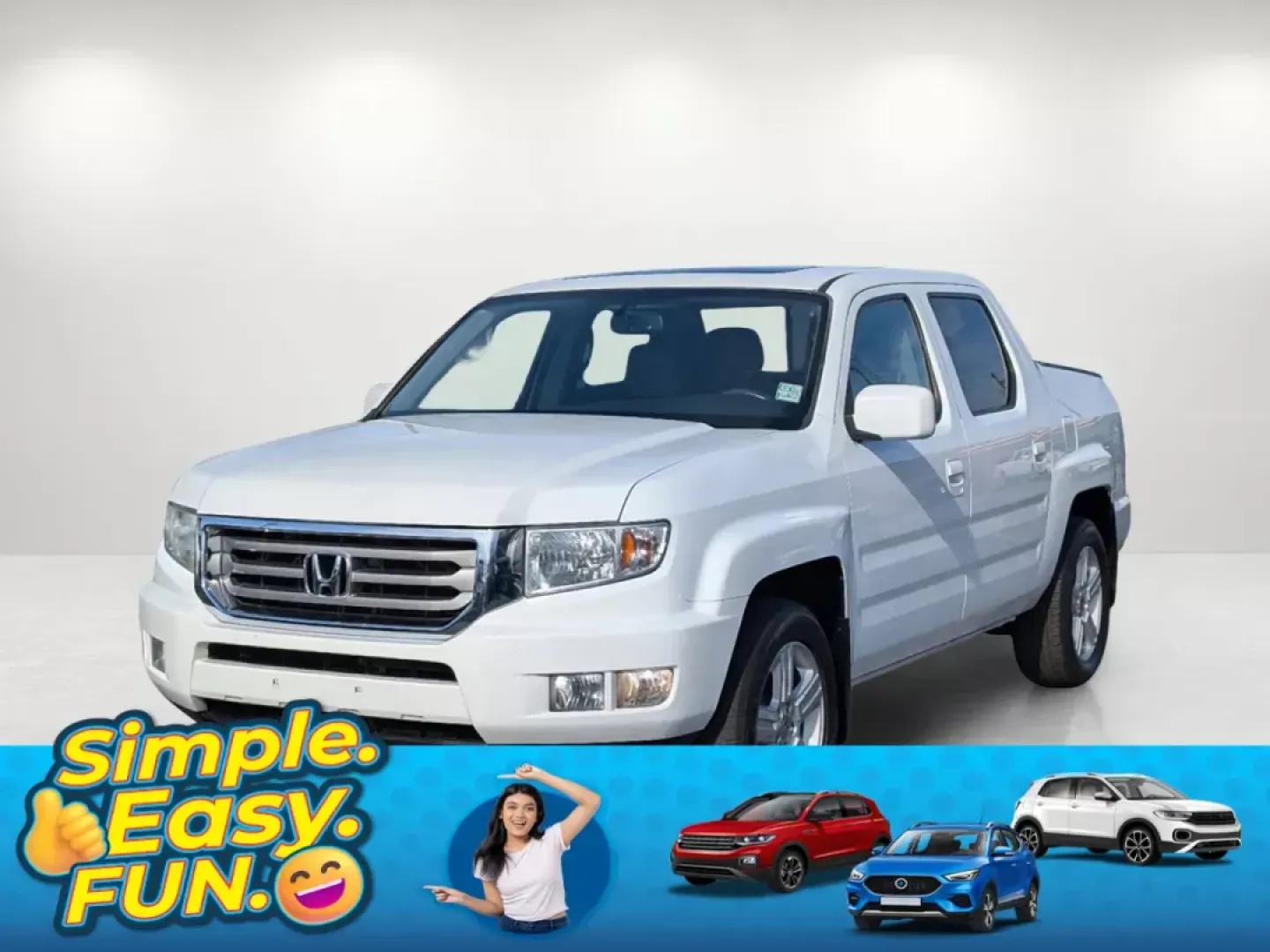 2014 Honda Ridgeline RTL (5FPYK1F50EB) with an Regular Unleaded V-6 3.5 L/212 engine, 5-Speed Automatic w/OD transmission, located at 521 Old Farm Lane Rd, Prattville, AL, 36066, (334) 325-1505, 32.482460, -86.416367 - 2014 Honda Ridgeline RTL - Photo#0