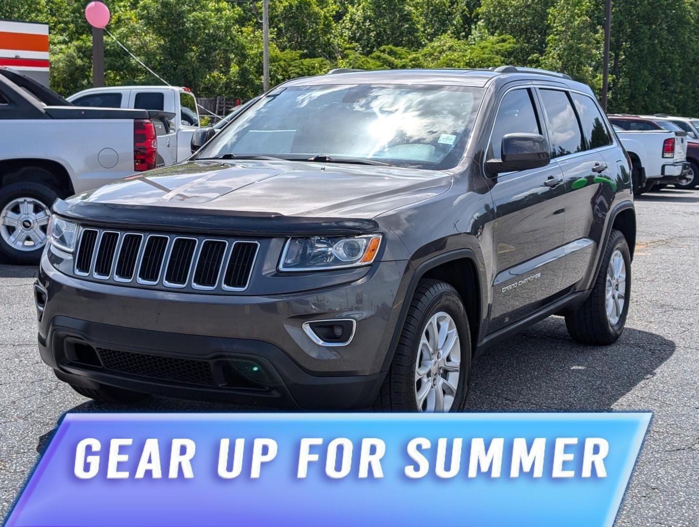 2014 /Black Jeep Grand Cherokee Laredo (1C4RJEAG1EC) with an Regular Unleaded V-6 3.6 L/220 engine, 8-Speed Automatic w/OD transmission, located at 3959 U.S. 80 W, Phenix City, AL, 36870, (334) 297-4885, 32.469296, -85.135185 - 2014 Jeep Grand Cherokee Laredo - Photo#0