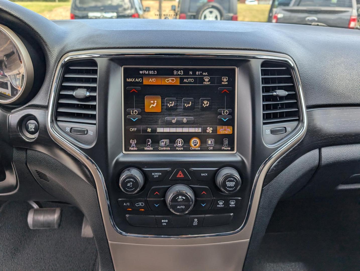 2014 /Black Jeep Grand Cherokee Laredo (1C4RJEAG1EC) with an Regular Unleaded V-6 3.6 L/220 engine, 8-Speed Automatic w/OD transmission, located at 3959 U.S. 80 W, Phenix City, AL, 36870, (334) 297-4885, 32.469296, -85.135185 - 2014 Jeep Grand Cherokee Laredo - Photo#13