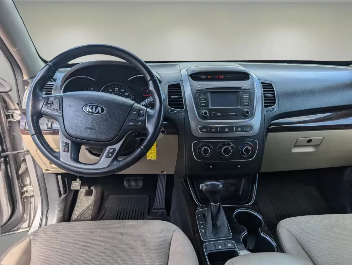 2014 /Beige Kia Sorento LX (5XYKT4A69EG) with an Other engine, located at 804 22nd Ave, Phenix City, AL, 36870, (334) 297-1860, 32.484749, -85.024475 - 2014 Kia Sorento LX - Photo#10