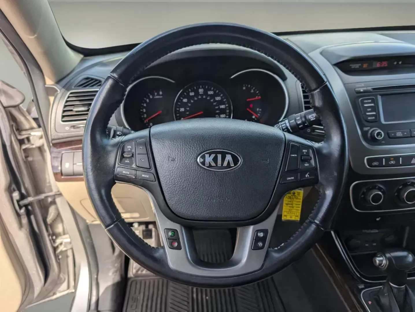 2014 /Beige Kia Sorento LX (5XYKT4A69EG) with an Other engine, located at 804 22nd Ave, Phenix City, AL, 36870, (334) 297-1860, 32.484749, -85.024475 - 2014 Kia Sorento LX - Photo#14