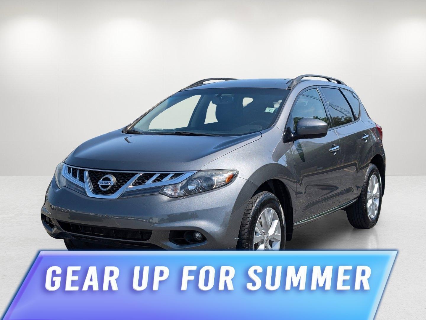 2014 /Black Nissan Murano SV (JN8AZ1MU8EW) with an Regular Unleaded V-6 3.5 L/213 engine, 1-Speed CVT w/OD transmission, located at 804 22nd Ave, Phenix City, AL, 36870, (334) 297-1860, 32.484749, -85.024475 - 2014 Nissan Murano SV - Photo#0