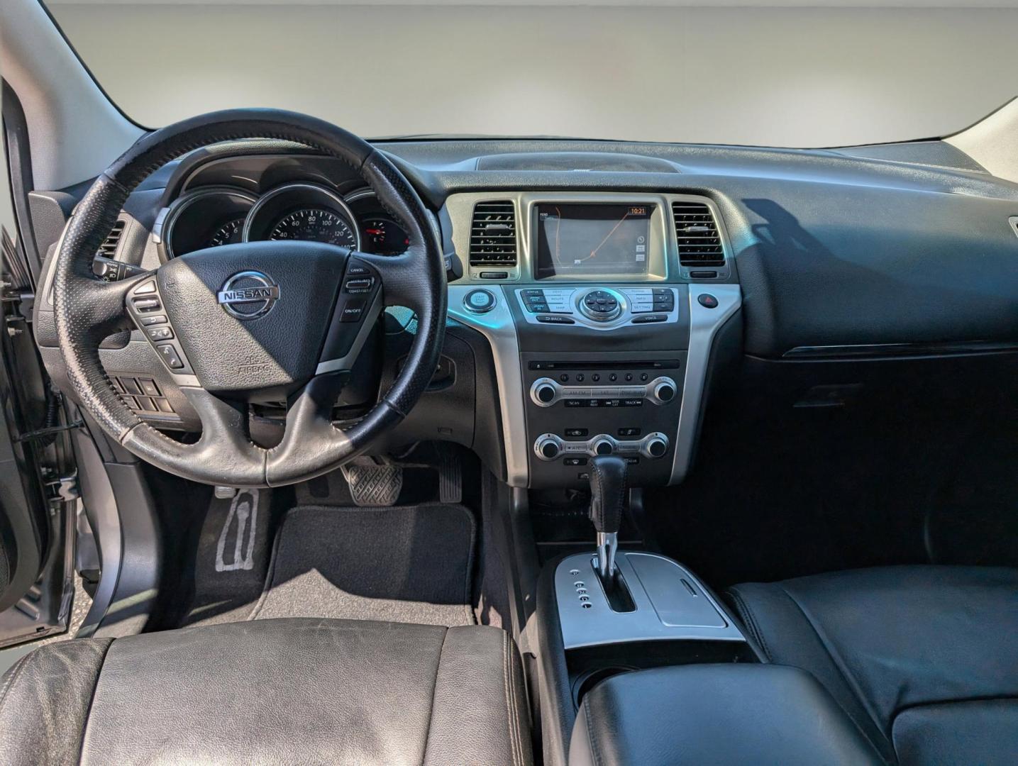 2014 /Black Nissan Murano SV (JN8AZ1MU8EW) with an Regular Unleaded V-6 3.5 L/213 engine, 1-Speed CVT w/OD transmission, located at 804 22nd Ave, Phenix City, AL, 36870, (334) 297-1860, 32.484749, -85.024475 - 2014 Nissan Murano SV - Photo#11