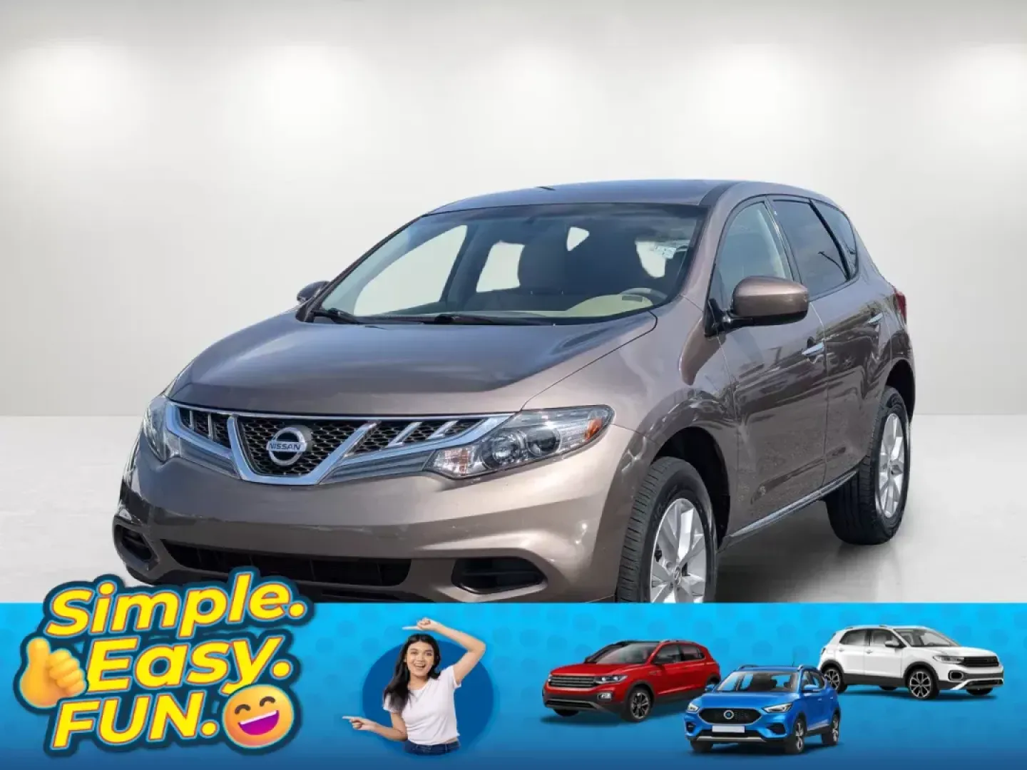 2014 Nissan Murano LE (JN8AZ1MU5EW) with an Regular Unleaded V-6 3.5 L/213 engine, 1-Speed CVT w/OD transmission, located at 804 22nd Ave, Phenix City, AL, 36870, (334) 297-1860, 32.484749, -85.024475 - 2014 Nissan Murano LE - Photo#0