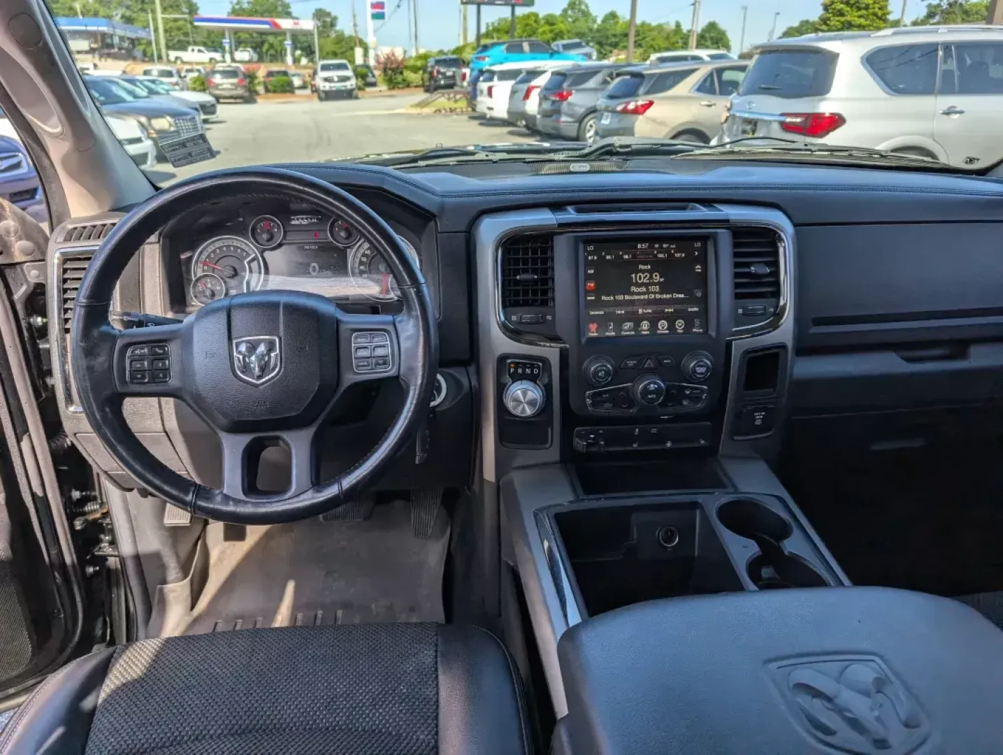 2014 /Black Ram 1500 Sport (1C6RR6MTXES) with an Regular Unleaded V-8 5.7 L/345 engine, 8-Speed Automatic w/OD transmission, located at 3959 U.S. 80 W, Phenix City, AL, 36870, (334) 297-4885, 32.469296, -85.135185 - 2014 Ram 1500 Sport - Photo#11