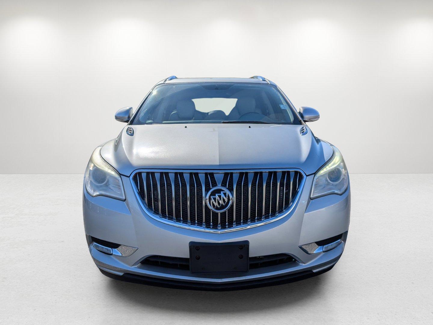 2015 /Light Titanium Buick Enclave Leather (5GAKVBKD1FJ) with an Gas V6 3.6L/217 engine, 6-Speed Automatic transmission, located at 5115 14th Ave., Columbus, GA, 31904, (706) 323-0345, 32.511494, -84.971046 - 2015 Buick Enclave Leather - Photo#1