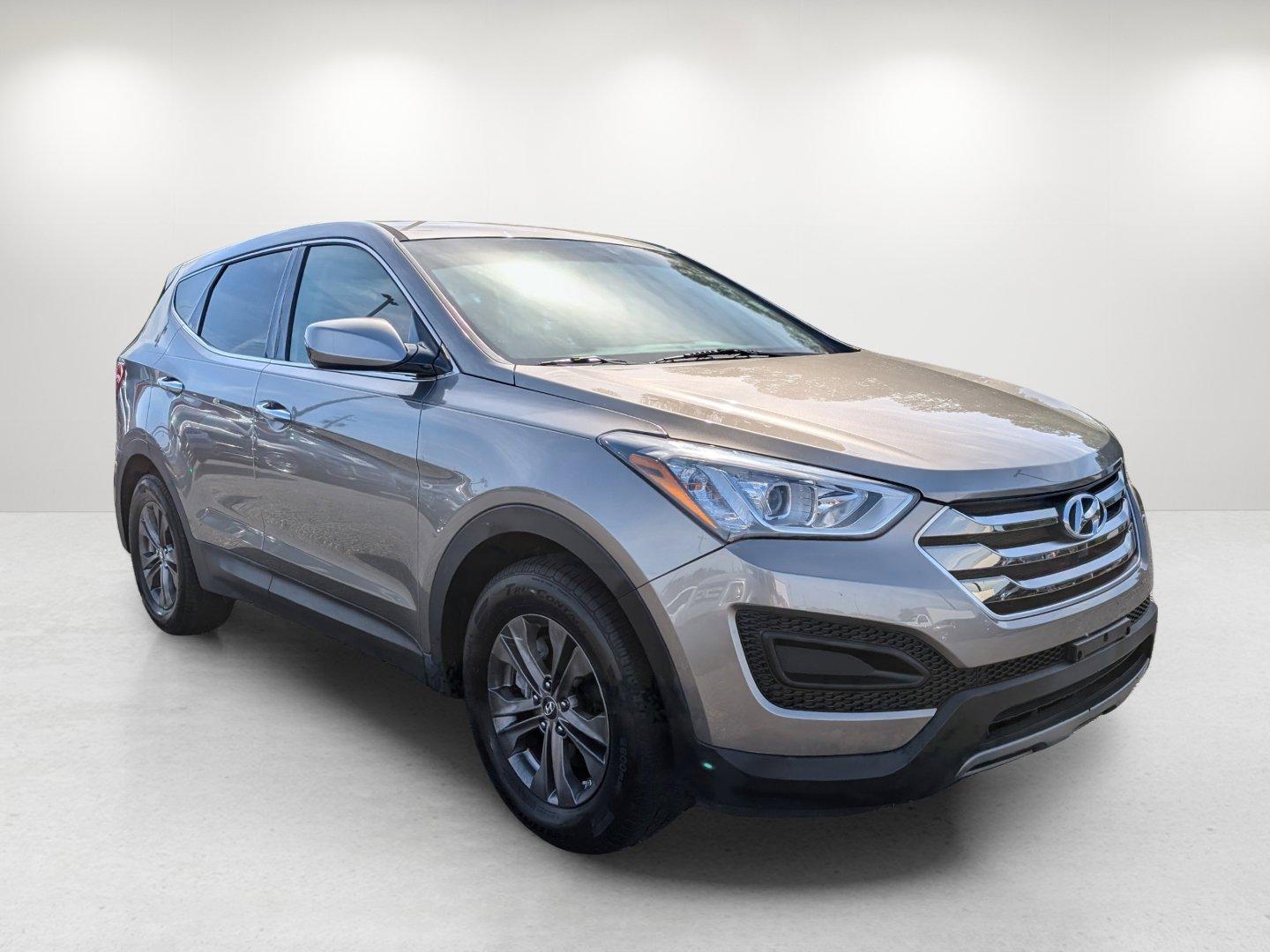 2015 /Gray Hyundai Santa Fe Sport (5XYZT3LB6FG) with an Regular Unleaded I-4 2.4 L/144 engine, 6-Speed Automatic w/OD transmission, located at 804 22nd Ave, Phenix City, AL, 36870, (334) 297-1860, 32.484749, -85.024475 - 2015 Hyundai Santa Fe Sport - Photo#1