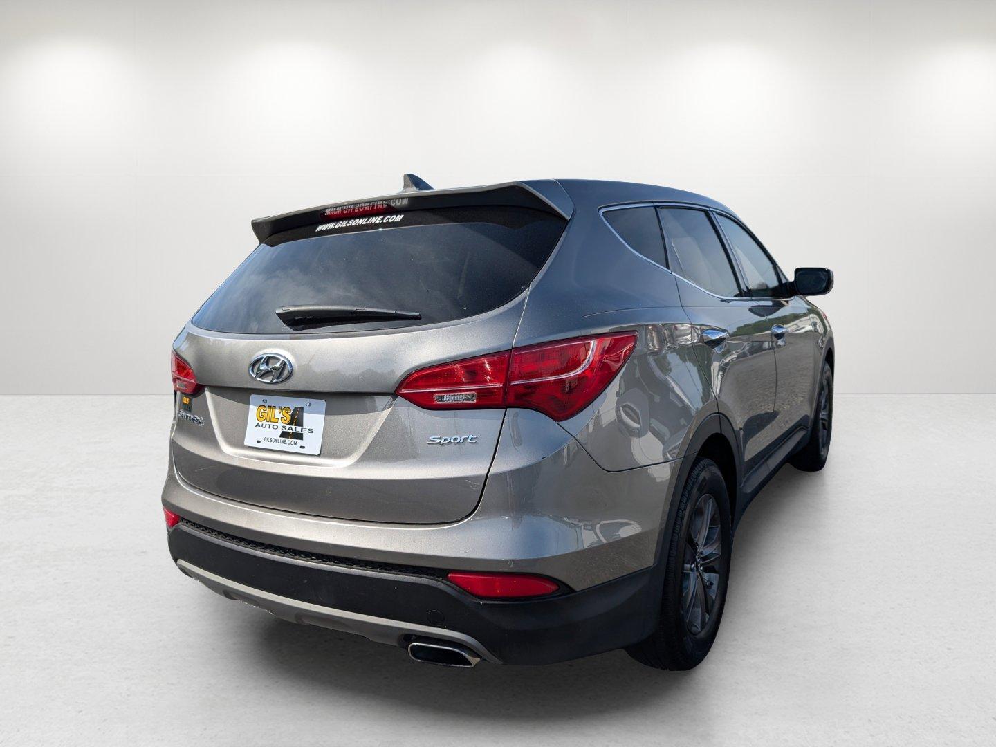 2015 /Gray Hyundai Santa Fe Sport (5XYZT3LB6FG) with an Regular Unleaded I-4 2.4 L/144 engine, 6-Speed Automatic w/OD transmission, located at 804 22nd Ave, Phenix City, AL, 36870, (334) 297-1860, 32.484749, -85.024475 - 2015 Hyundai Santa Fe Sport - Photo#3