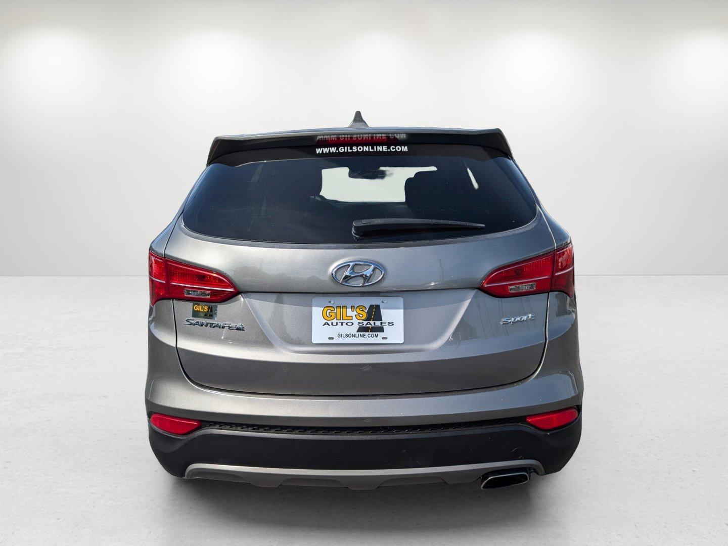 2015 /Gray Hyundai Santa Fe Sport (5XYZT3LB6FG) with an Regular Unleaded I-4 2.4 L/144 engine, 6-Speed Automatic w/OD transmission, located at 804 22nd Ave, Phenix City, AL, 36870, (334) 297-1860, 32.484749, -85.024475 - 2015 Hyundai Santa Fe Sport - Photo#4