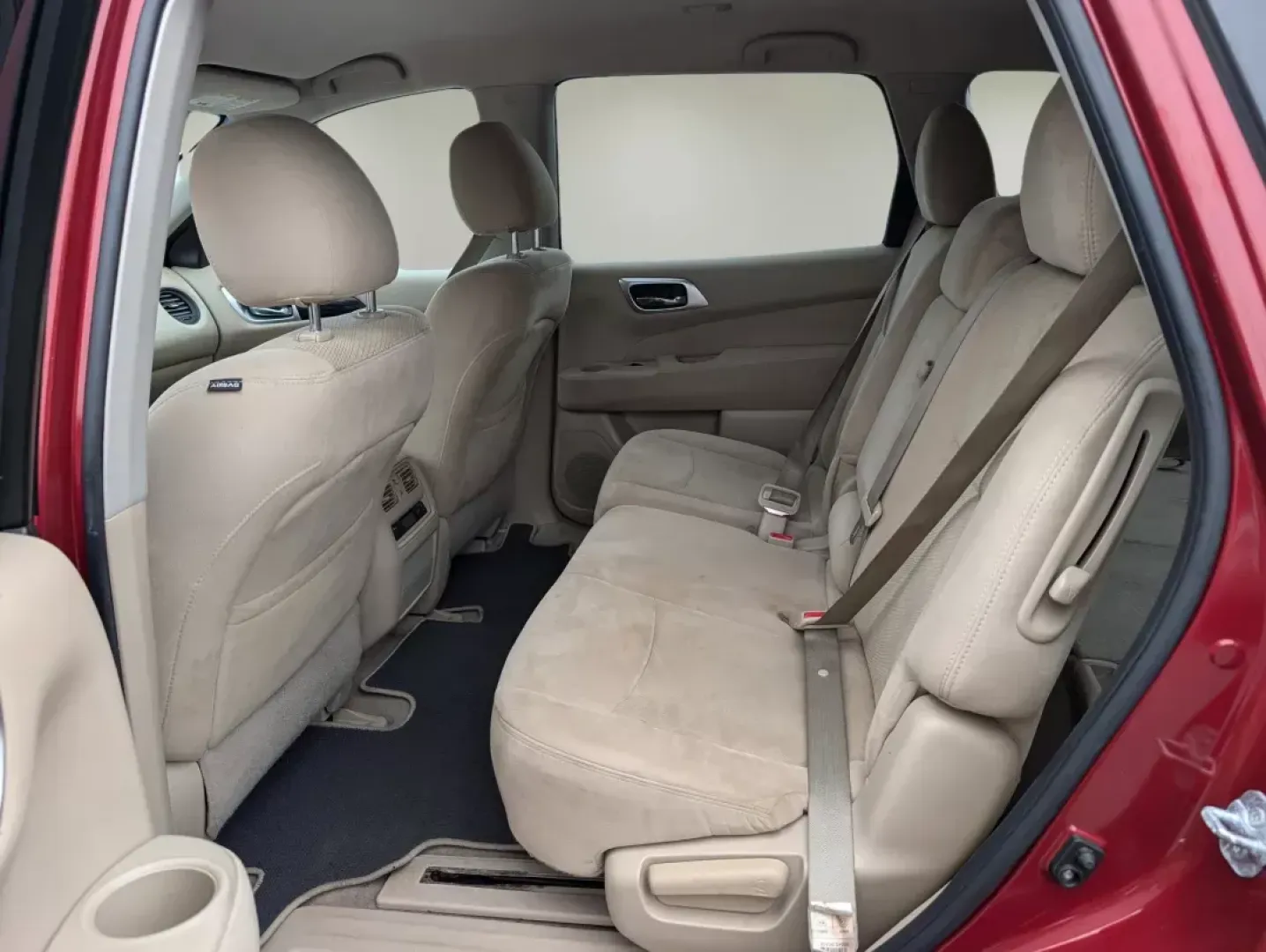 2015 /Almond Nissan Pathfinder S (5N1AR2MN2FC) with an Regular Unleaded V-6 3.5 L/213 engine, 1-Speed CVT w/OD transmission, located at 3959 U.S. 80 W, Phenix City, AL, 36870, (334) 297-4885, 32.469296, -85.135185 - 2015 Nissan Pathfinder S - Photo#10