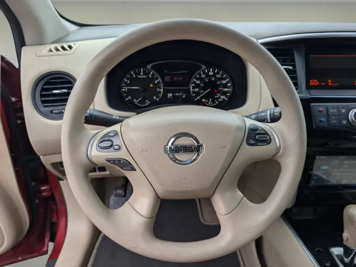 2015 /Almond Nissan Pathfinder S (5N1AR2MN2FC) with an Regular Unleaded V-6 3.5 L/213 engine, 1-Speed CVT w/OD transmission, located at 3959 U.S. 80 W, Phenix City, AL, 36870, (334) 297-4885, 32.469296, -85.135185 - 2015 Nissan Pathfinder S - Photo#15