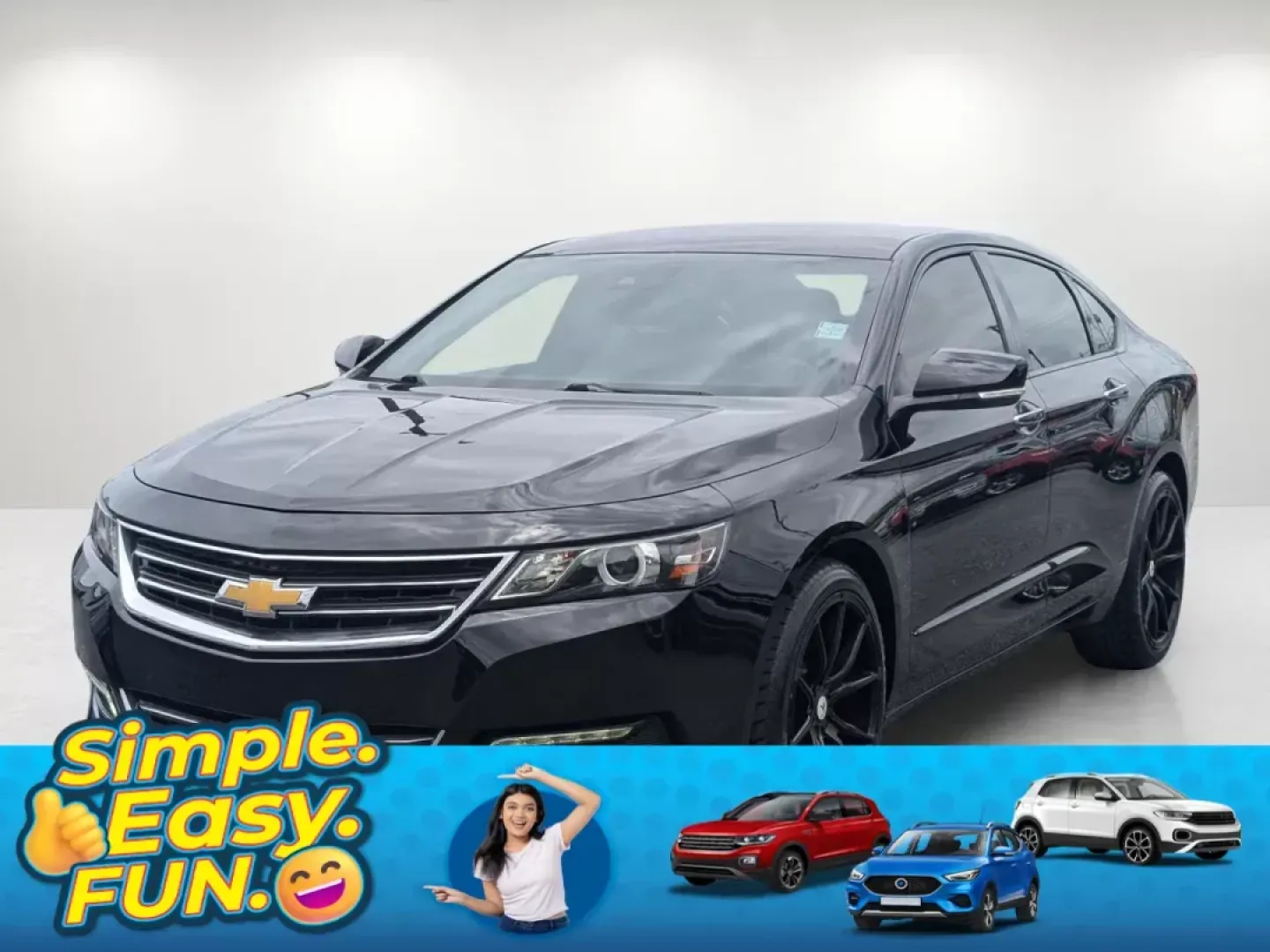 2016 /Jet Black Chevrolet Impala LTZ (2G1145S38G9) with an Gas/Ethanol V6 3.6L/217 engine, 6-Speed Automatic transmission, located at 3959 U.S. 80 W, Phenix City, AL, 36870, (334) 297-4885, 32.469296, -85.135185 - 2016 Chevrolet Impala LTZ - Photo#0