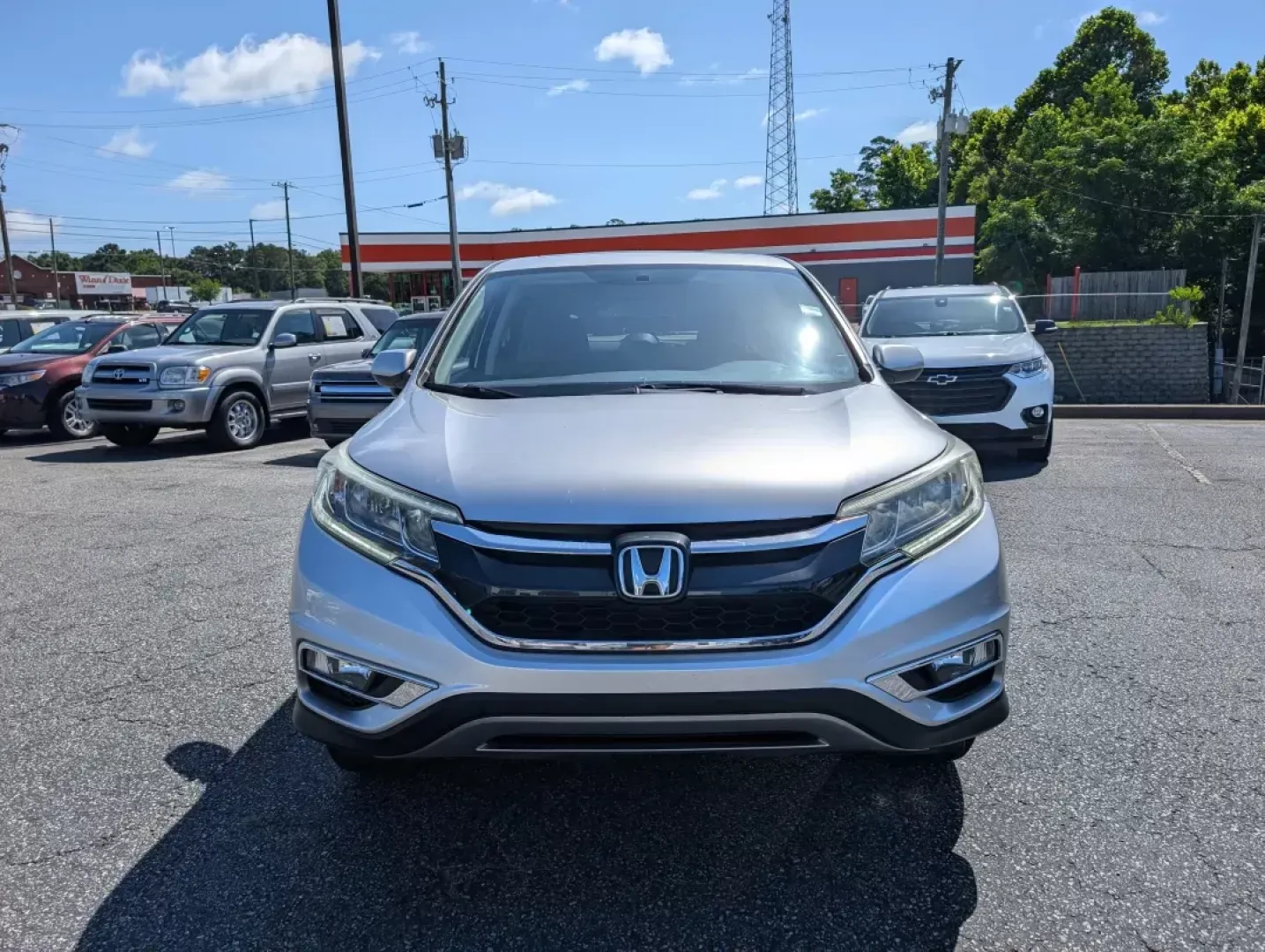 2016 Silver Honda CR-V EX (2HKRM4H54GH) with an Regular Unleaded I-4 2.4 L/144 engine, 1-Speed CVT w/OD transmission, located at 3959 U.S. 80 W, Phenix City, AL, 36870, (334) 297-4885, 32.469296, -85.135185 - **Discover Your Perfect Adventure Companion: 2016 Honda CR-V EX AWD at Gils Auto Phenix City!**<br /> <br /> Are you ready to elevate your road trips and everyday adventures? The versatile and reliable 2016 Honda CR-V EX AWD is here to meet all your lifestyle needs! Whether you're a busy parent in - Photo#1