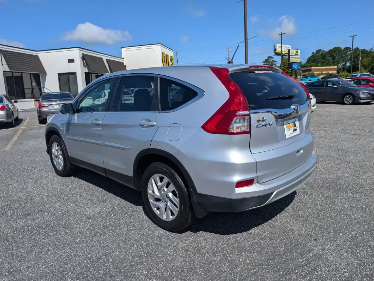2016 Silver Honda CR-V EX (2HKRM4H54GH) with an Regular Unleaded I-4 2.4 L/144 engine, 1-Speed CVT w/OD transmission, located at 3959 U.S. 80 W, Phenix City, AL, 36870, (334) 297-4885, 32.469296, -85.135185 - **Discover Your Perfect Adventure Companion: 2016 Honda CR-V EX AWD at Gils Auto Phenix City!**<br /> <br /> Are you ready to elevate your road trips and everyday adventures? The versatile and reliable 2016 Honda CR-V EX AWD is here to meet all your lifestyle needs! Whether you're a busy parent in - Photo#6
