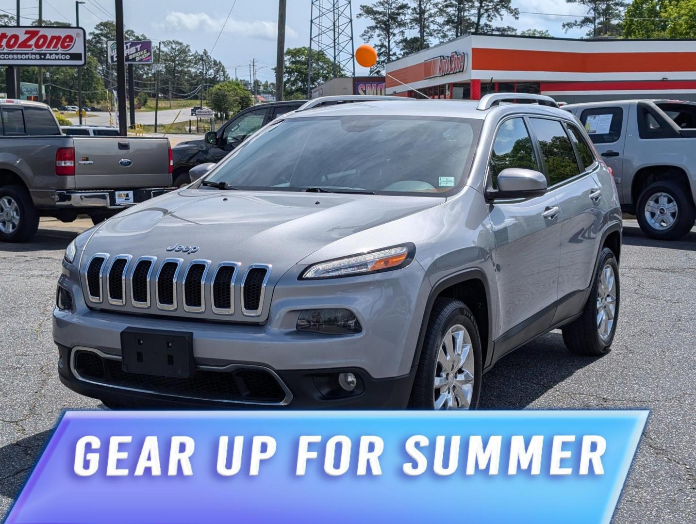 2016 /Black Jeep Cherokee Limited (1C4PJMDB8GW) with an Regular Unleaded I-4 2.4 L/144 engine, 9-Speed Automatic w/OD transmission, located at 3959 U.S. 80 W, Phenix City, AL, 36870, (334) 297-4885, 32.469296, -85.135185 - 2016 Jeep Cherokee Limited - Photo#0