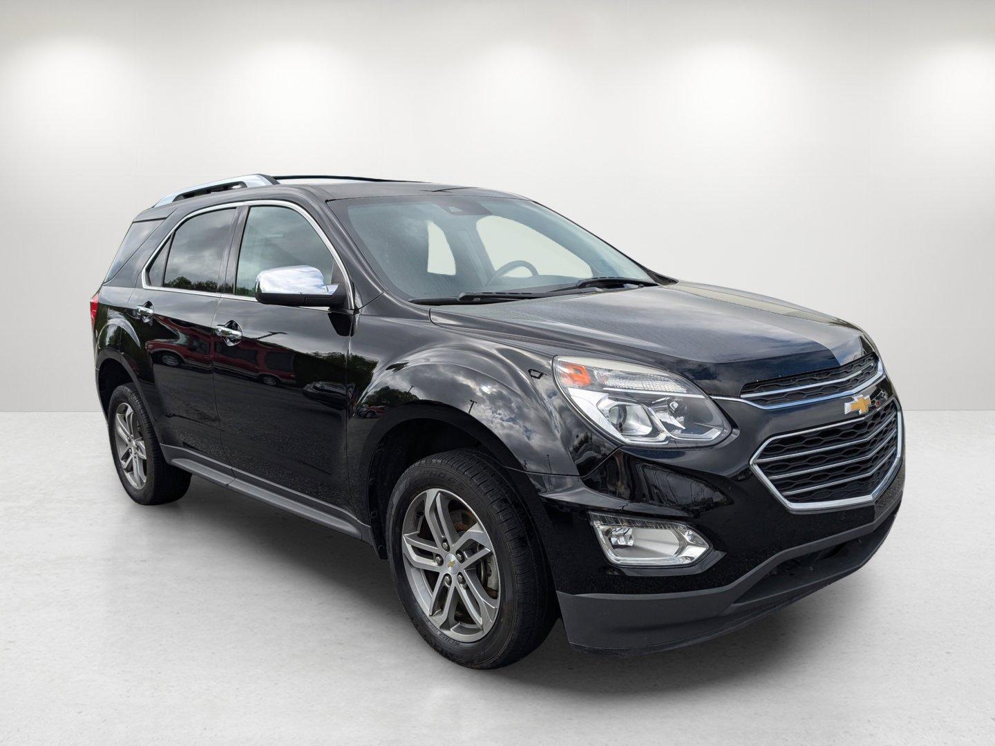 2017 /Jet Black Chevrolet Equinox Premier (2GNALDEK6H1) with an Gas I4 2.4/145 engine, 6-Speed Automatic transmission, located at 804 22nd Ave, Phenix City, AL, 36870, (334) 297-1860, 32.484749, -85.024475 - 2017 Chevrolet Equinox Premier - Photo#2