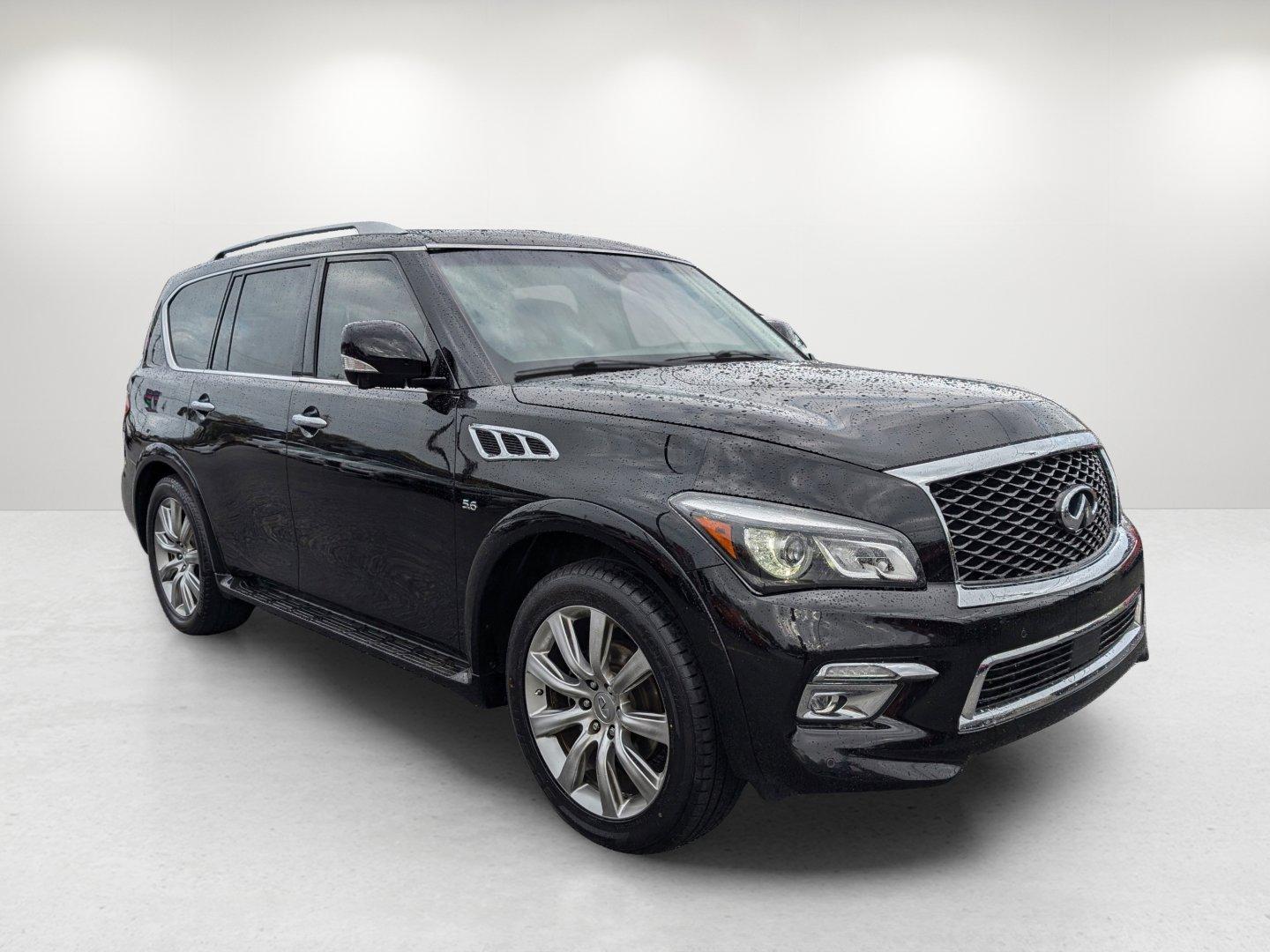 2017 /Wheat Infiniti QX80 (JN8AZ2NF6H9) with an Premium Unleaded V-8 5.6 L/339 engine, 7-Speed Automatic w/OD transmission, located at 7000 Northlake Connector, Columbus, GA, 31904, (706) 987-8085, 32.524975, -84.978134 - 2017 Infiniti QX80 - Photo#1