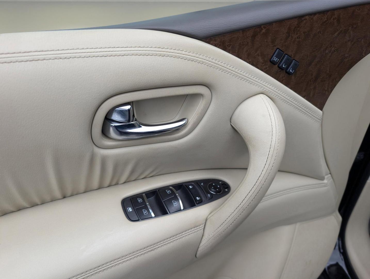 2017 /Wheat Infiniti QX80 (JN8AZ2NF6H9) with an Premium Unleaded V-8 5.6 L/339 engine, 7-Speed Automatic w/OD transmission, located at 7000 Northlake Connector, Columbus, GA, 31904, (706) 987-8085, 32.524975, -84.978134 - 2017 Infiniti QX80 - Photo#7