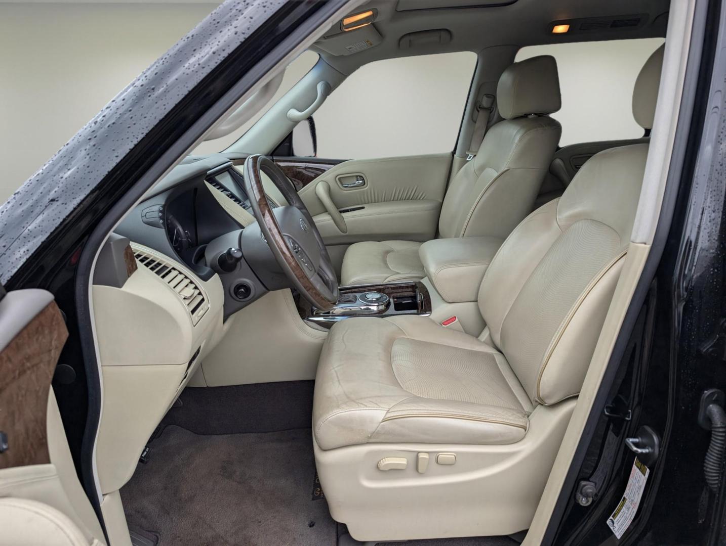 2017 /Wheat Infiniti QX80 (JN8AZ2NF6H9) with an Premium Unleaded V-8 5.6 L/339 engine, 7-Speed Automatic w/OD transmission, located at 7000 Northlake Connector, Columbus, GA, 31904, (706) 987-8085, 32.524975, -84.978134 - 2017 Infiniti QX80 - Photo#8
