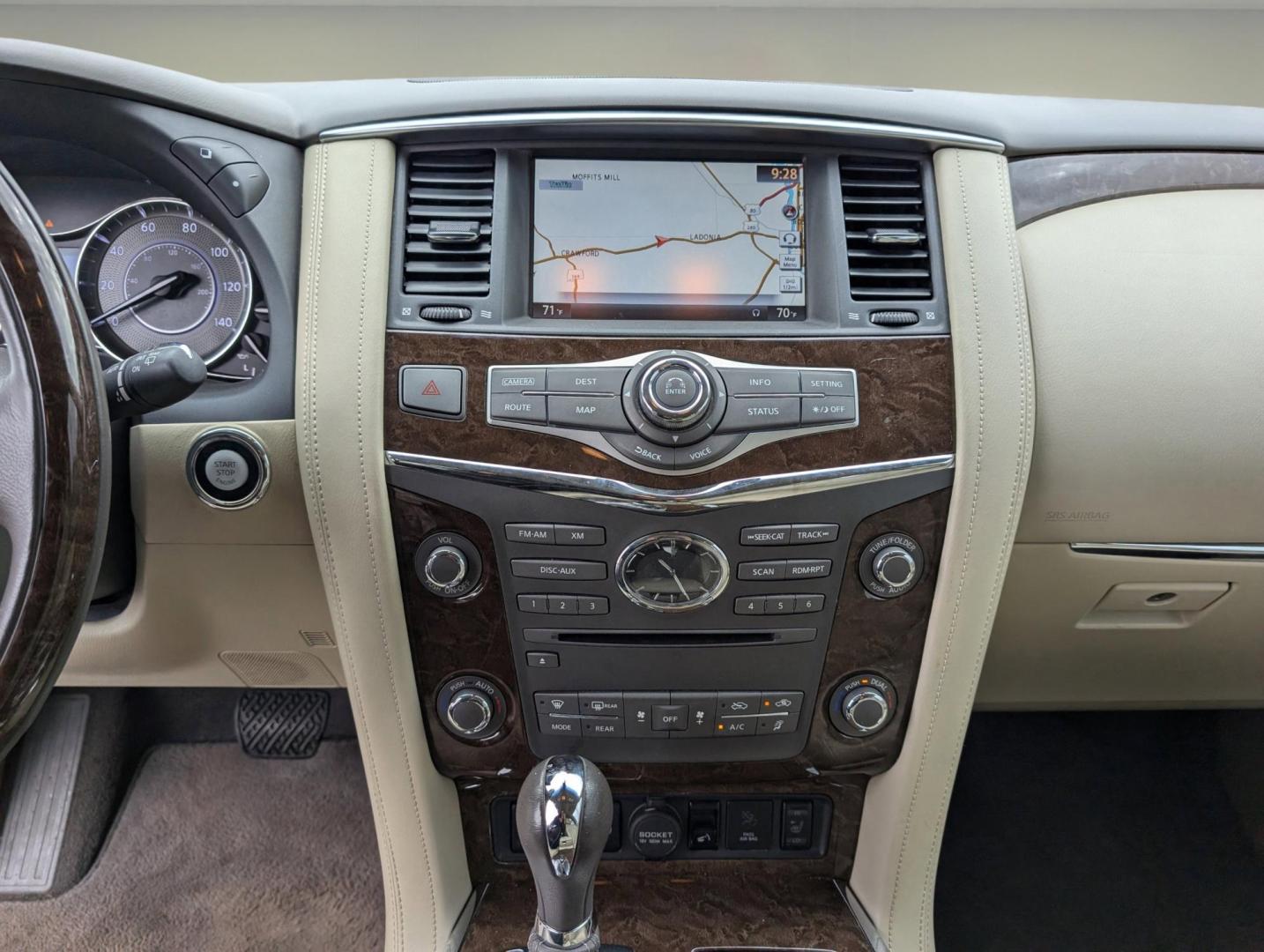 2017 /Wheat Infiniti QX80 (JN8AZ2NF6H9) with an Premium Unleaded V-8 5.6 L/339 engine, 7-Speed Automatic w/OD transmission, located at 7000 Northlake Connector, Columbus, GA, 31904, (706) 987-8085, 32.524975, -84.978134 - 2017 Infiniti QX80 - Photo#15