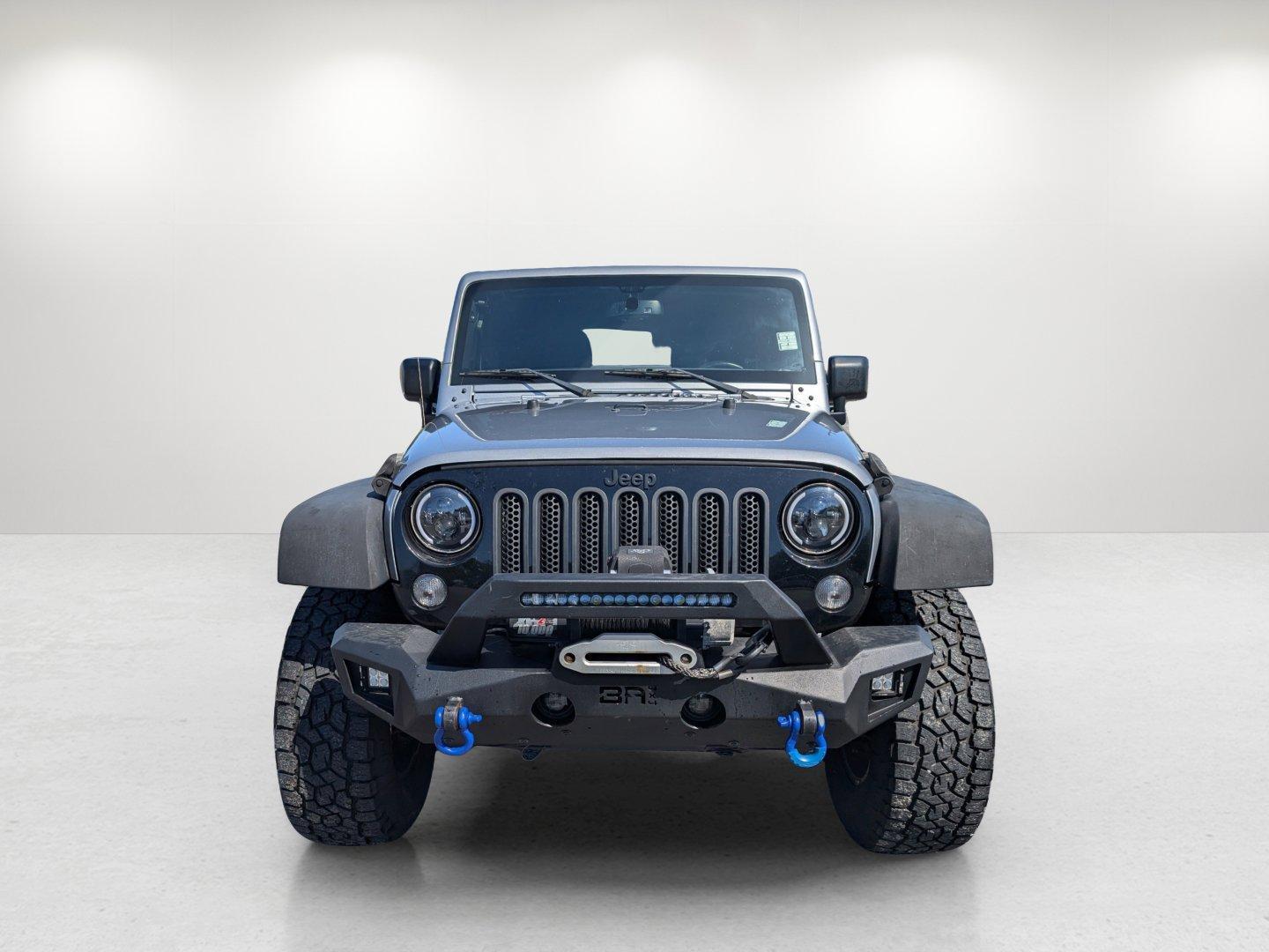 2017 /Black Jeep Wrangler Unlimited Willys Wheeler (1C4BJWDG1HL) with an Regular Unleaded V-6 3.6 L/220 engine, 5-Speed Automatic w/OD transmission, located at 1430 Gateway Drive, Opelika, AL, 36801, (334) 239-0944, 32.637871, -85.409790 - 2017 Jeep Wrangler Unlimited Willys Wheeler - Photo#1
