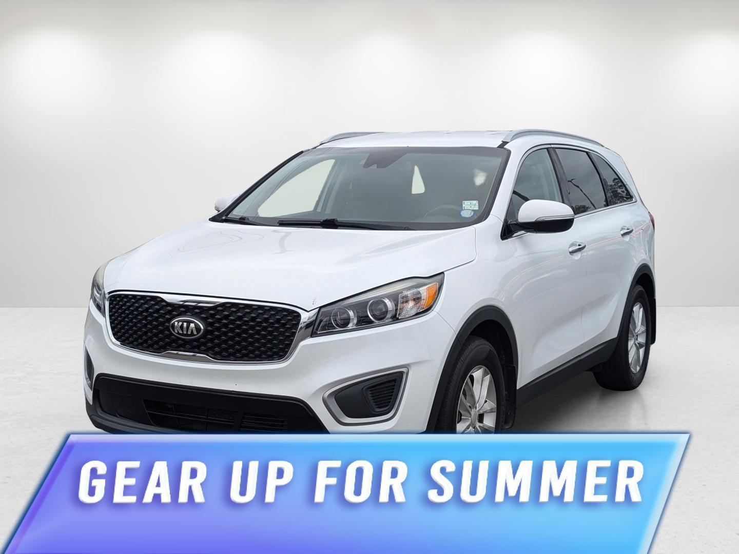 2017 /Satin Black Kia Sorento LX (5XYPG4A39HG) with an Regular Unleaded I-4 2.4 L/144 engine, 6-Speed Automatic w/OD transmission, located at 3959 U.S. 80 W, Phenix City, AL, 36870, (334) 297-4885, 32.469296, -85.135185 - 2017 Kia Sorento LX - Photo#0