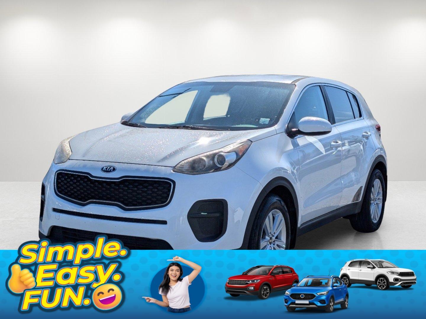 2017 /Black Kia Sportage LX (KNDPM3AC4H7) with an Regular Unleaded I-4 2.4 L/144 engine, 6-Speed Automatic w/OD transmission, located at 521 Old Farm Lane Rd, Prattville, AL, 36066, (334) 325-1505, 32.482460, -86.416367 - 2017 Kia Sportage LX - Photo#0
