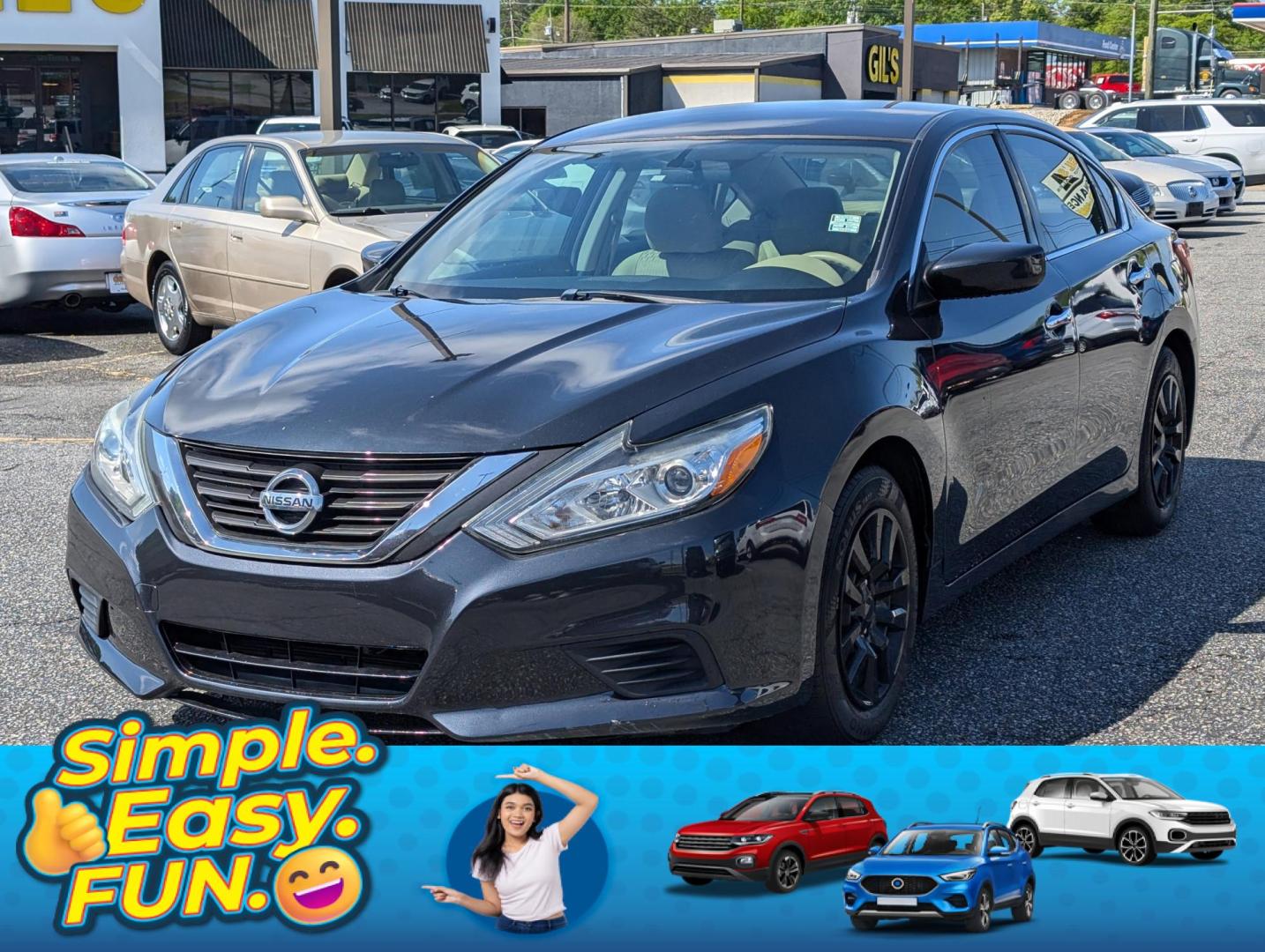 2017 /Beige Nissan Altima 2.5 S (1N4AL3AP9HC) with an Regular Unleaded I-4 2.5 L/152 engine, 1-Speed CVT w/OD transmission, located at 3959 U.S. 80 W, Phenix City, AL, 36870, (334) 297-4885, 32.469296, -85.135185 - 2017 Nissan Altima 2.5 S - Photo#0