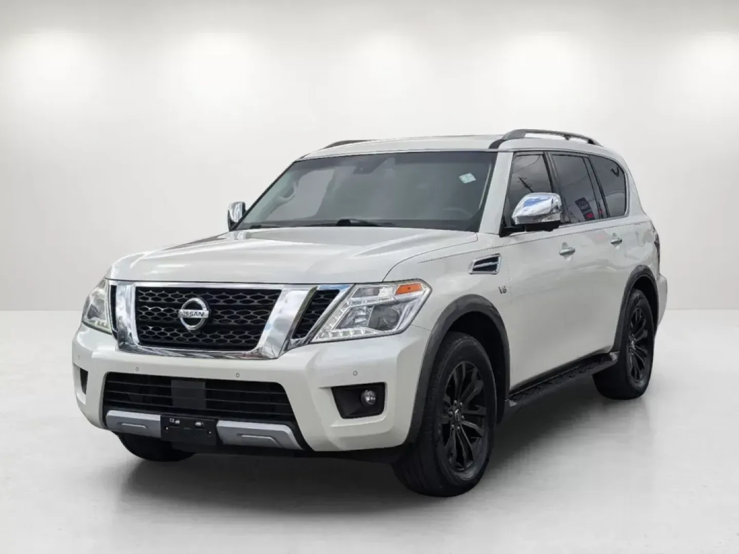 2017 /Almond Nissan Armada Platinum (JN8AY2NC3H9) with an Regular Unleaded V-8 5.6 L/339 engine, 7-Speed Automatic w/OD transmission, located at 3959 U.S. 80 W, Phenix City, AL, 36870, (334) 297-4885, 32.469296, -85.135185 - 2017 Nissan Armada Platinum - Photo#1