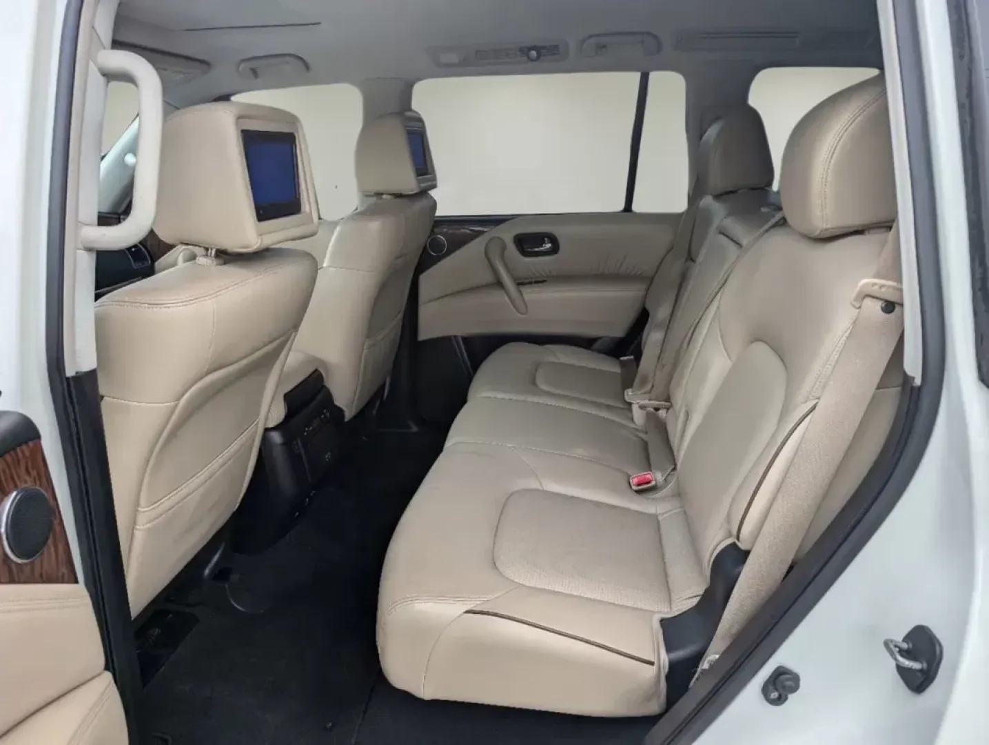 2017 /Almond Nissan Armada Platinum (JN8AY2NC3H9) with an Regular Unleaded V-8 5.6 L/339 engine, 7-Speed Automatic w/OD transmission, located at 3959 U.S. 80 W, Phenix City, AL, 36870, (334) 297-4885, 32.469296, -85.135185 - 2017 Nissan Armada Platinum - Photo#11