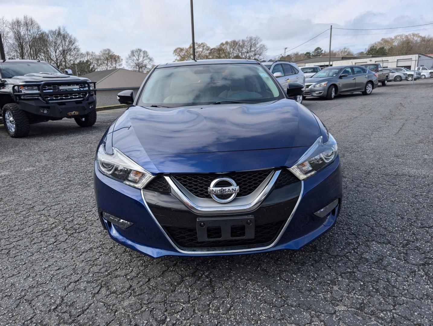 2017 /Cashmere Nissan Maxima Platinum (1N4AA6AP3HC) with an Premium Unleaded V-6 3.5 L/213 engine, 1-Speed CVT w/OD transmission, located at 7000 Northlake Connector, Columbus, GA, 31904, (706) 987-8085, 32.524975, -84.978134 - 2017 Nissan Maxima Platinum - Photo#1