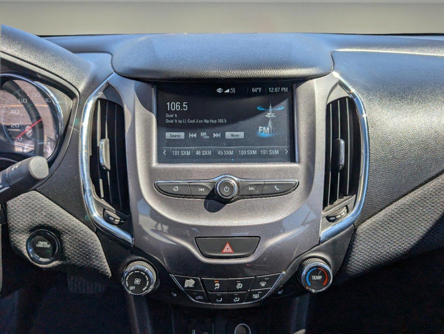 2018 /Jet Black Chevrolet Cruze LT (1G1BE5SM8J7) with an Turbocharged Gas I4 1.4L/ engine, 6-Speed Automatic transmission, located at 521 Old Farm Lane Rd, Prattville, AL, 36066, (334) 325-1505, 32.482460, -86.416367 - 2018 Chevrolet Cruze LT - Photo#14