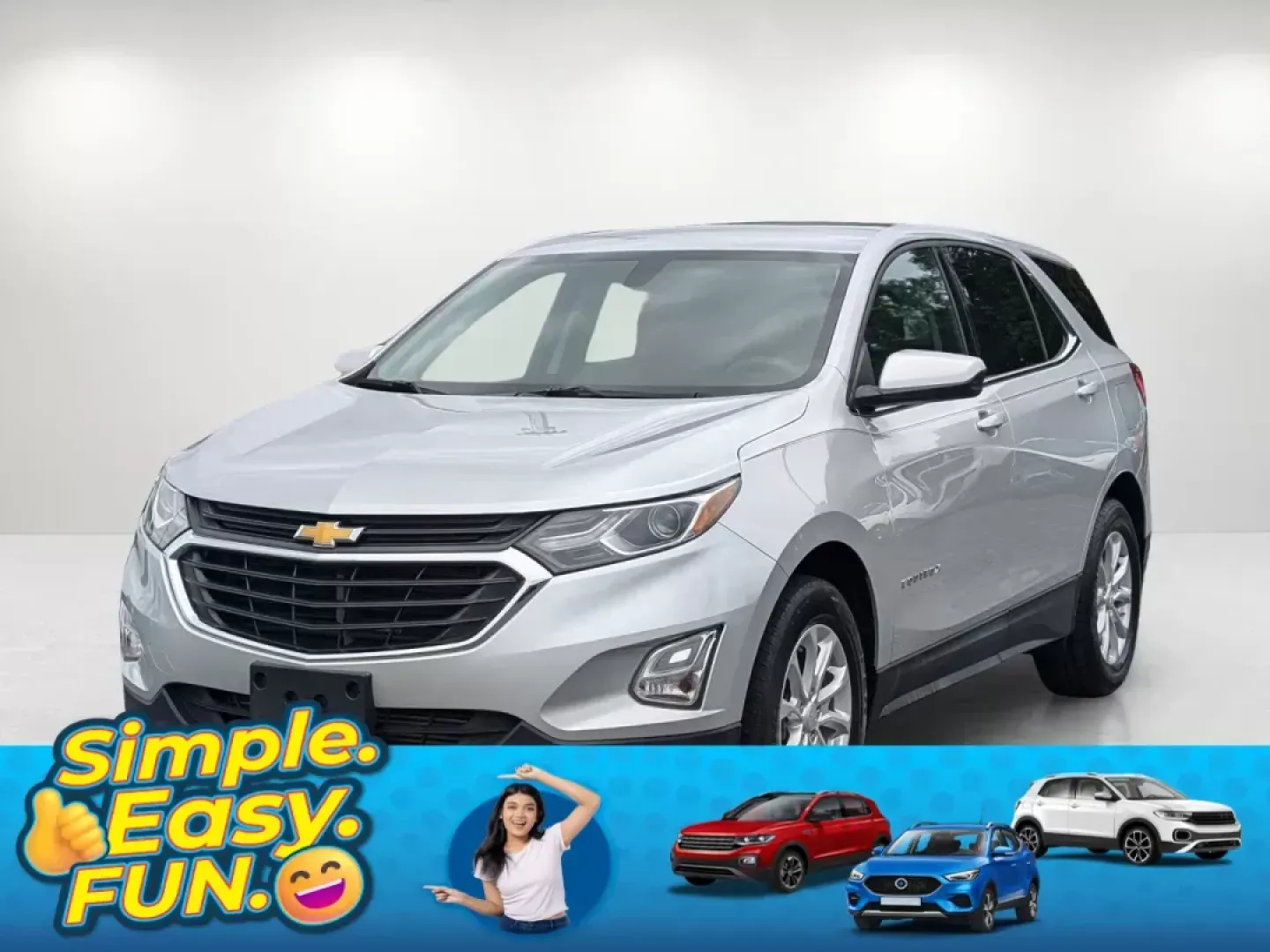2018 /Jet Black Chevrolet Equinox LT (3GNAXJEV6JS) with an Turbocharged Gas I4 1.5L/ engine, 6-Speed Automatic transmission, located at 804 22nd Ave, Phenix City, AL, 36870, (334) 297-1860, 32.484749, -85.024475 - 2018 Chevrolet Equinox LT - Photo#0