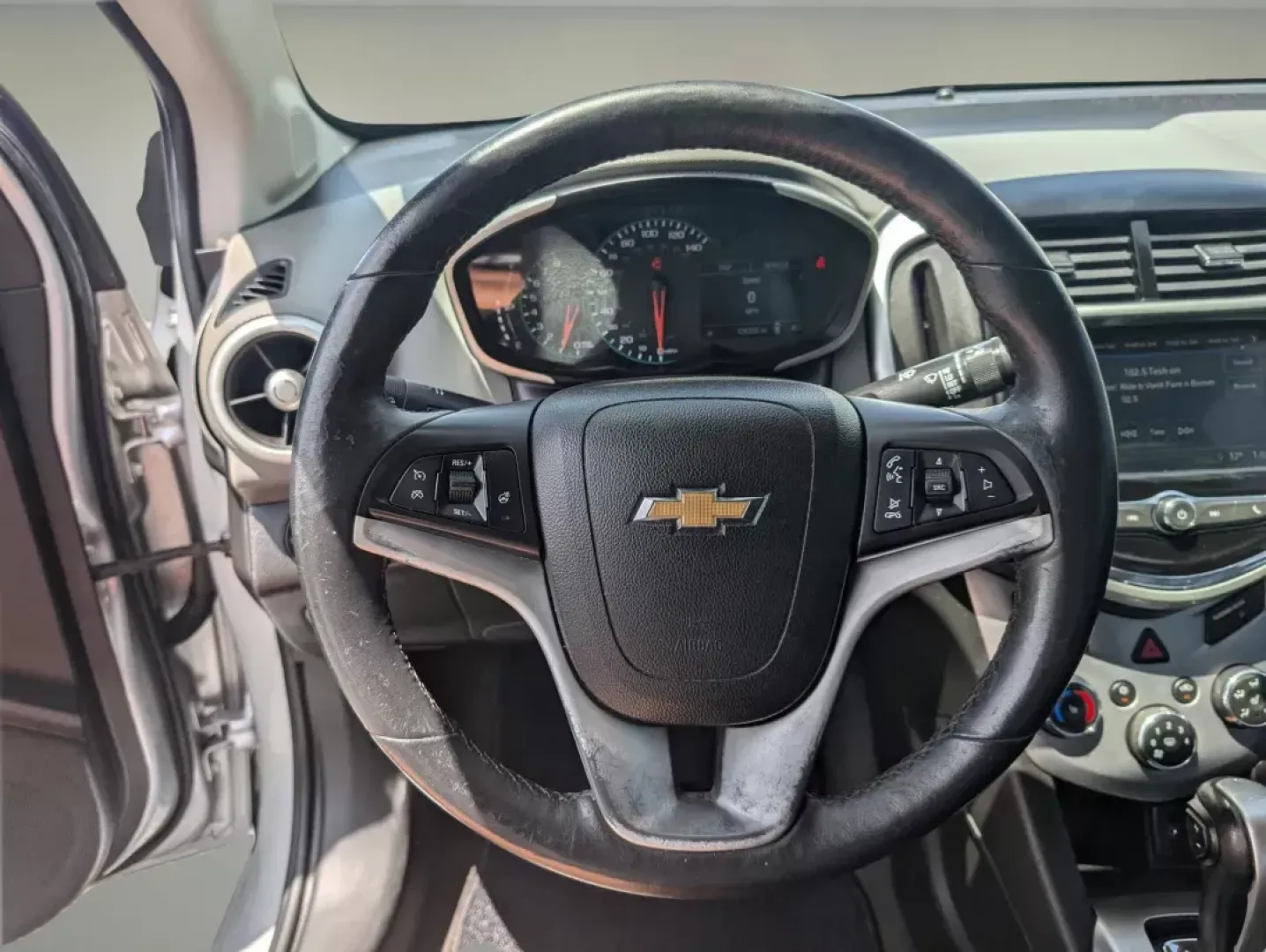 2018 /Jet Black/Dark Titanium Chevrolet Sonic Premier (1G1JF5SB4J4) with an Turbocharged Gas I4 1.4L/110 engine, 6-Speed Automatic transmission, located at 5115 14th Ave., Columbus, GA, 31904, (706) 323-0345, 32.511494, -84.971046 - 2018 Chevrolet Sonic Premier - Photo#15