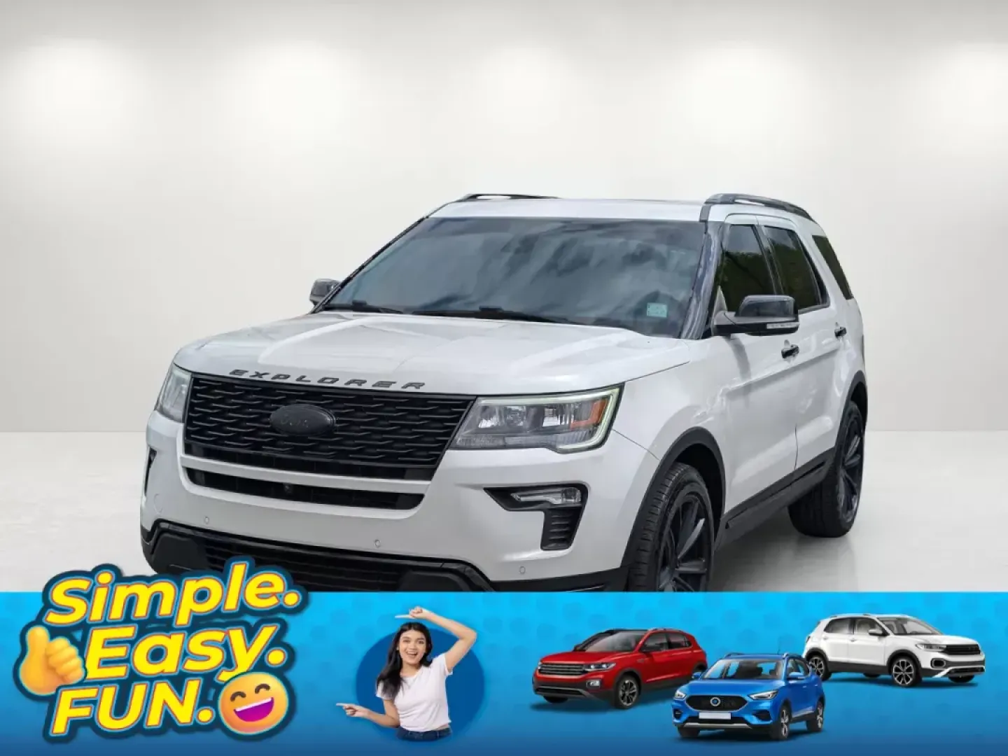 2018 Ford Explorer Sport (1FM5K8GT0JG) with an Twin Turbo Premium Unleaded V-6 3.5 L/213 engine, 6-Speed Automatic w/OD transmission, located at 804 22nd Ave, Phenix City, AL, 36870, (334) 297-1860, 32.484749, -85.024475 - 2018 Ford Explorer Sport - Photo#0