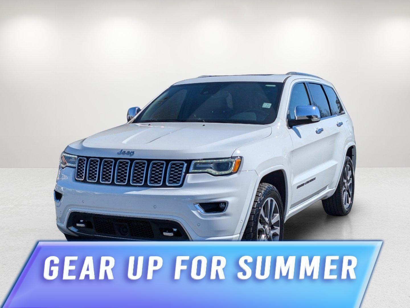 2018 /Black Jeep Grand Cherokee Overland (1C4RJFCG2JC) with an Regular Unleaded V-6 3.6 L/220 engine, 8-Speed Automatic w/OD transmission, located at 804 22nd Ave, Phenix City, AL, 36870, (334) 297-1860, 32.484749, -85.024475 - 2018 Jeep Grand Cherokee Overland - Photo#0