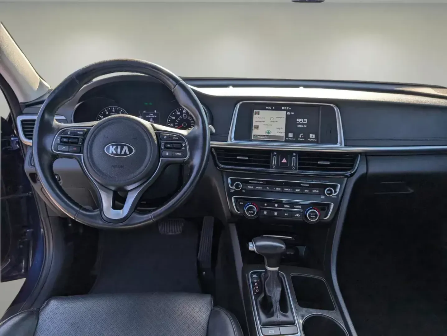 2018 /Black Kia Optima EX (5XXGU4L31JG) with an Regular Unleaded I-4 2.4 L/144 engine, 6-Speed Automatic w/OD transmission, located at 3959 U.S. 80 W, Phenix City, AL, 36870, (334) 297-4885, 32.469296, -85.135185 - 2018 Kia Optima EX - Photo#11