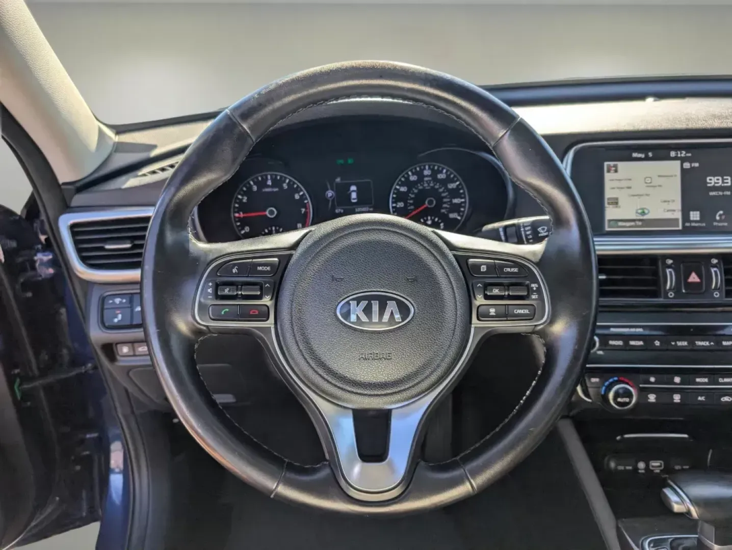 2018 /Black Kia Optima EX (5XXGU4L31JG) with an Regular Unleaded I-4 2.4 L/144 engine, 6-Speed Automatic w/OD transmission, located at 3959 U.S. 80 W, Phenix City, AL, 36870, (334) 297-4885, 32.469296, -85.135185 - 2018 Kia Optima EX - Photo#15